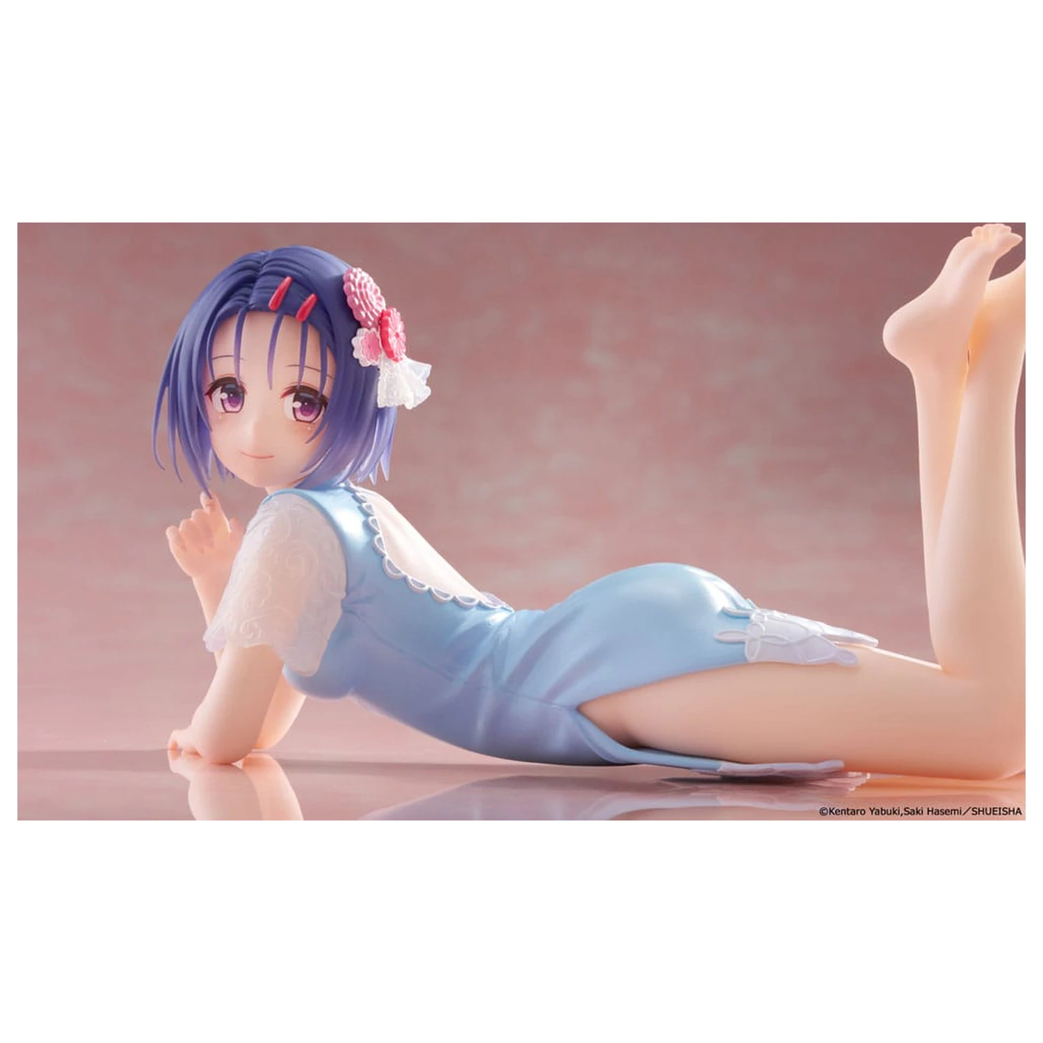 To Love-Ru Darkness PVC Statue Desktop Cute Figure Haruna Sairenji (China Dress Ver.) 13 cm            product photo