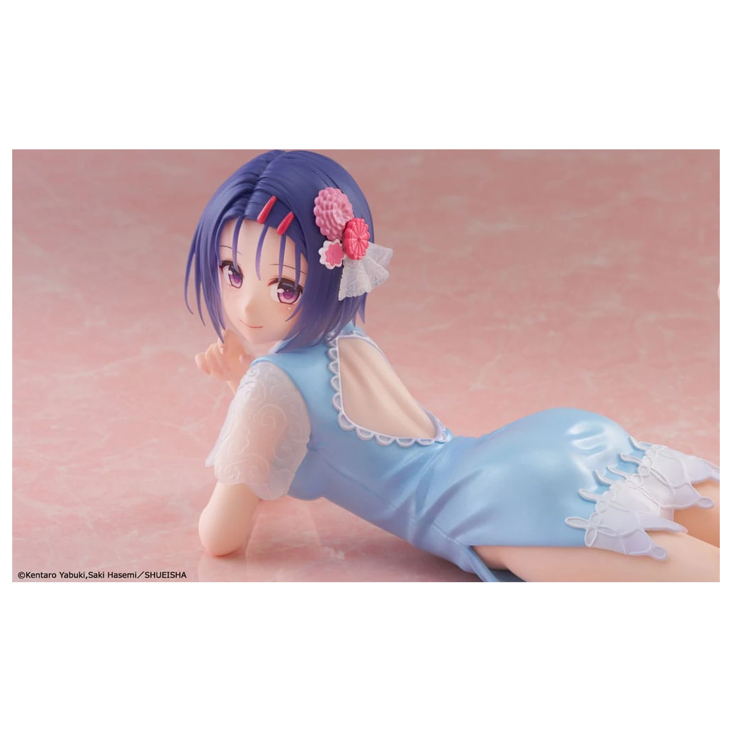 To Love-Ru Darkness PVC Statue Desktop Cute Figure Haruna Sairenji (China Dress Ver.) 13 cm            product photo