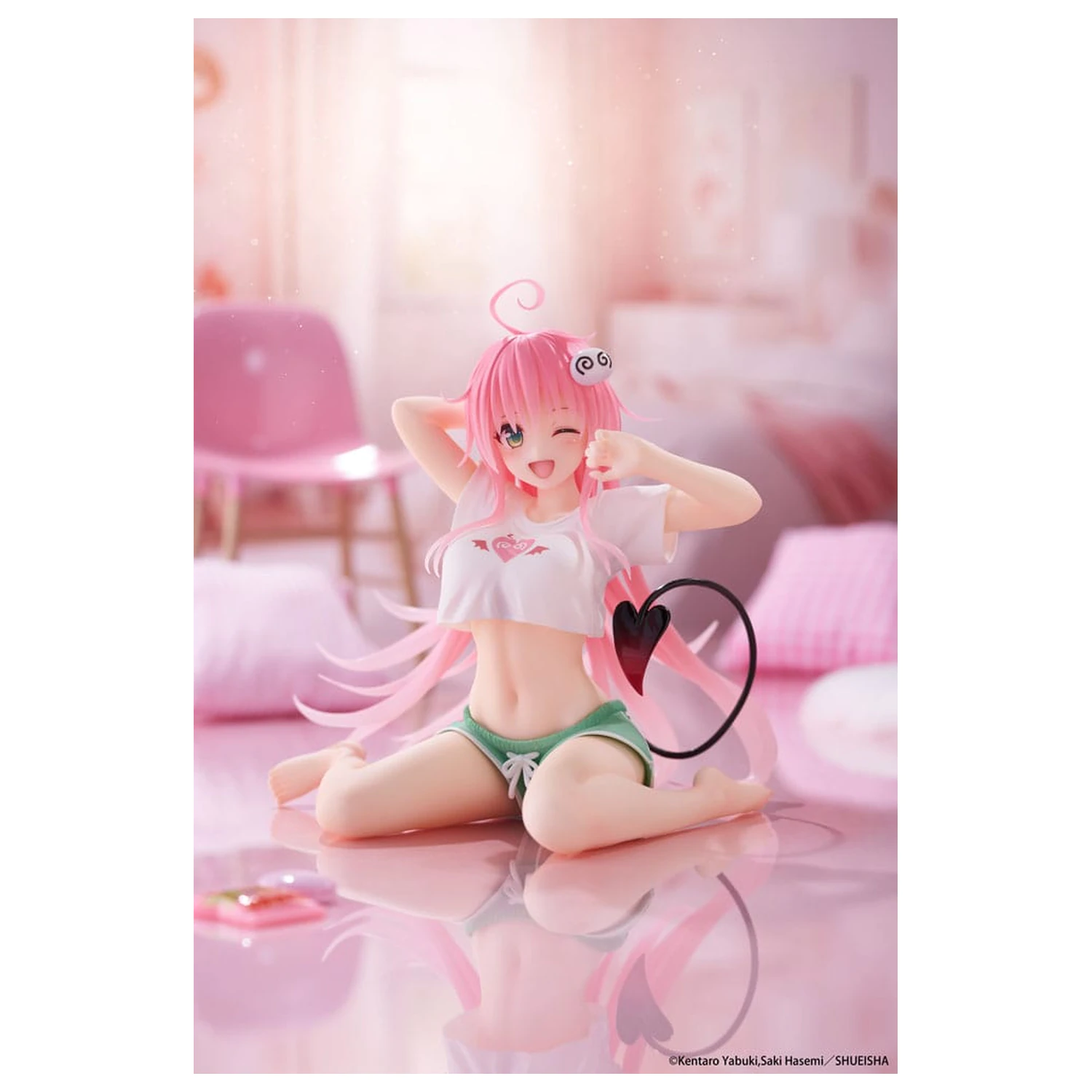 To Love-Ru Darkness PVC Statue Desktop Cute Figure Lala Roomwear Ver. 13 cm       product photo