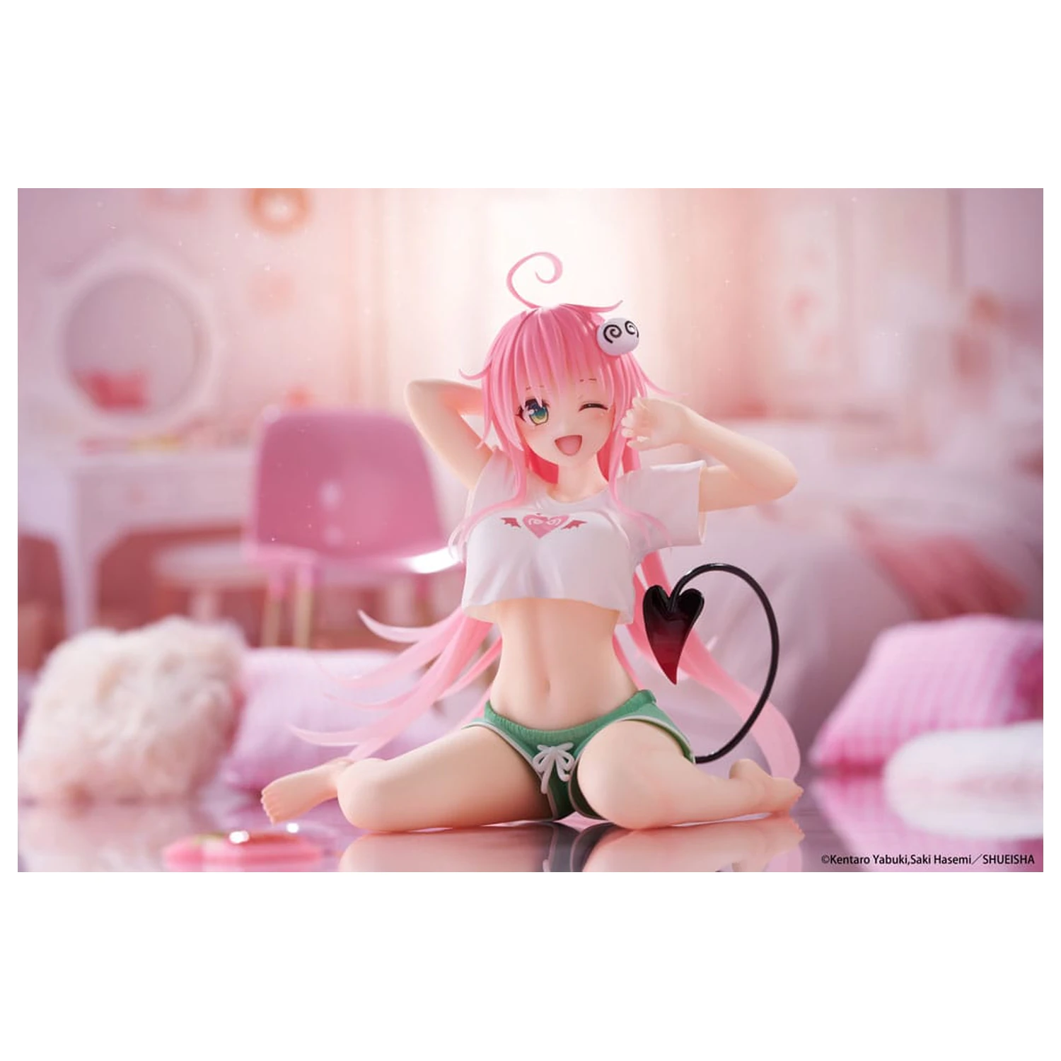 To Love-Ru Darkness PVC Statue Desktop Cute Figure Lala Roomwear Ver. 13 cm       product photo