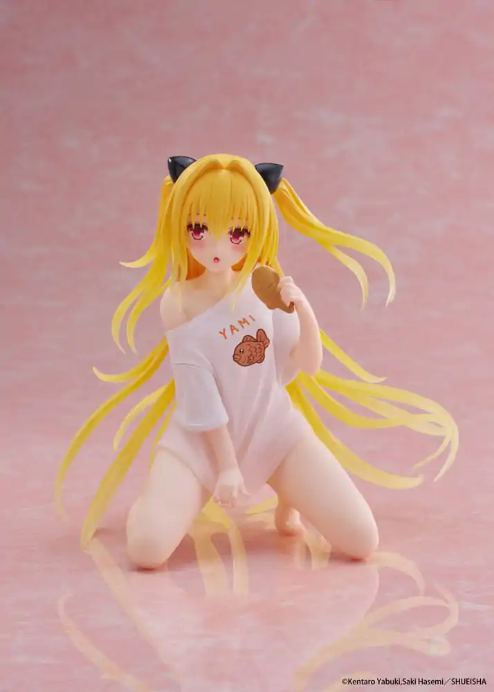 To Love-Ru Darkness PVC Statue Desktop Cute Figure Golden Darkness Roomwear Ver. 13 cm       product photo