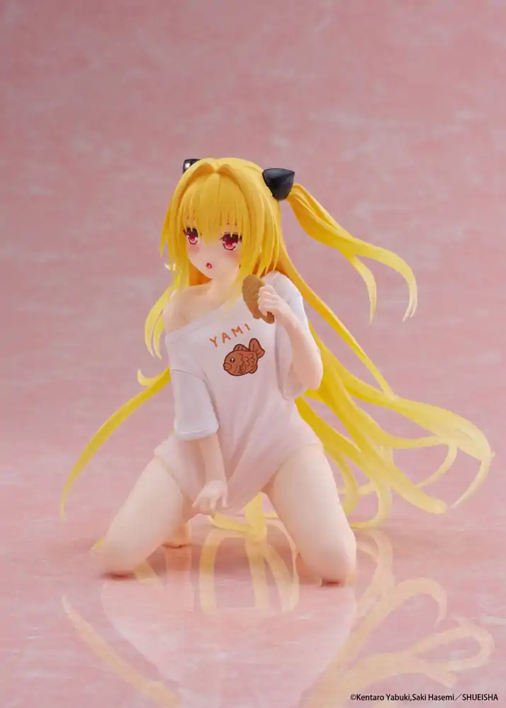 To Love-Ru Darkness PVC Statue Desktop Cute Figure Golden Darkness Roomwear Ver. 13 cm       product photo