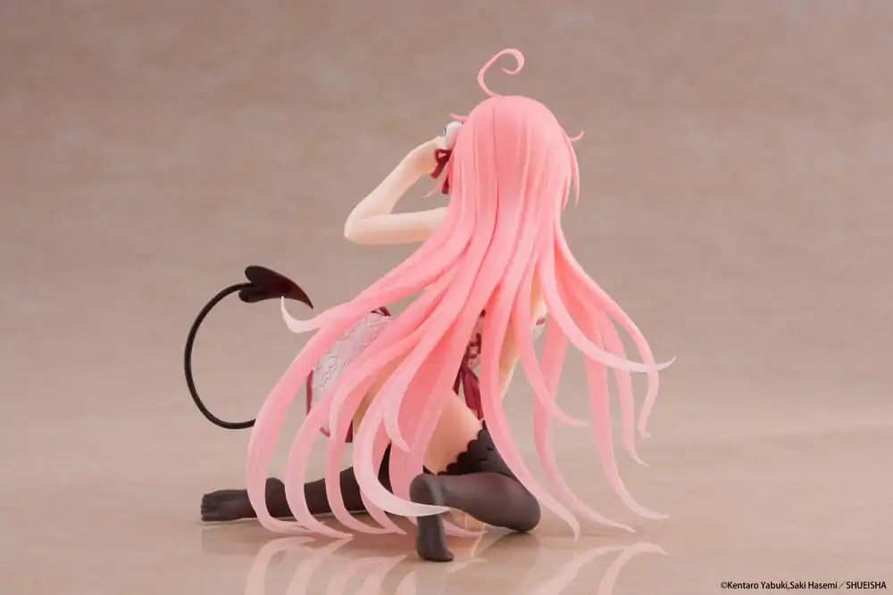 To Love-Ru Darkness PVC Statue Desktop Cute Figure Lala Chinese Dress Ver. 13 cm product photo