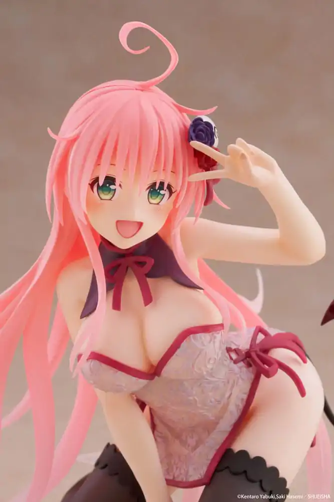 To Love-Ru Darkness PVC Statue Desktop Cute Figure Lala Chinese Dress Ver. 13 cm product photo