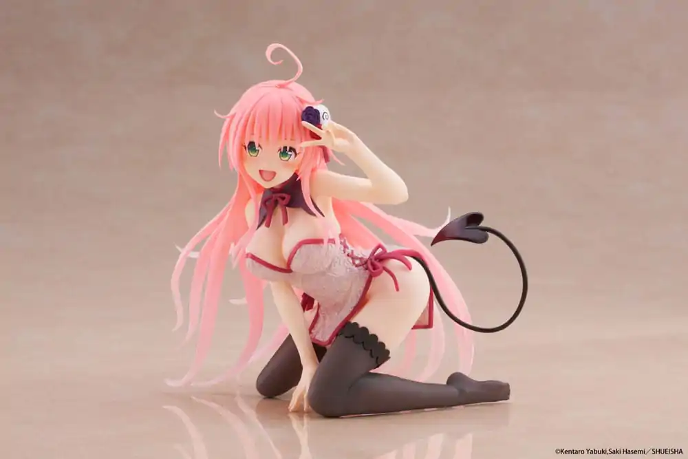 To Love-Ru Darkness PVC Statue Desktop Cute Figure Lala Chinese Dress Ver. 13 cm product photo
