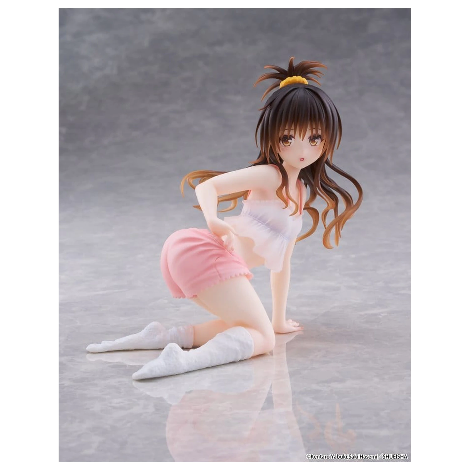 To Love-Ru Darkness Desktop Cute PVC Figure Mikan Yuki (Roomwear Ver.) 13 cm product photo