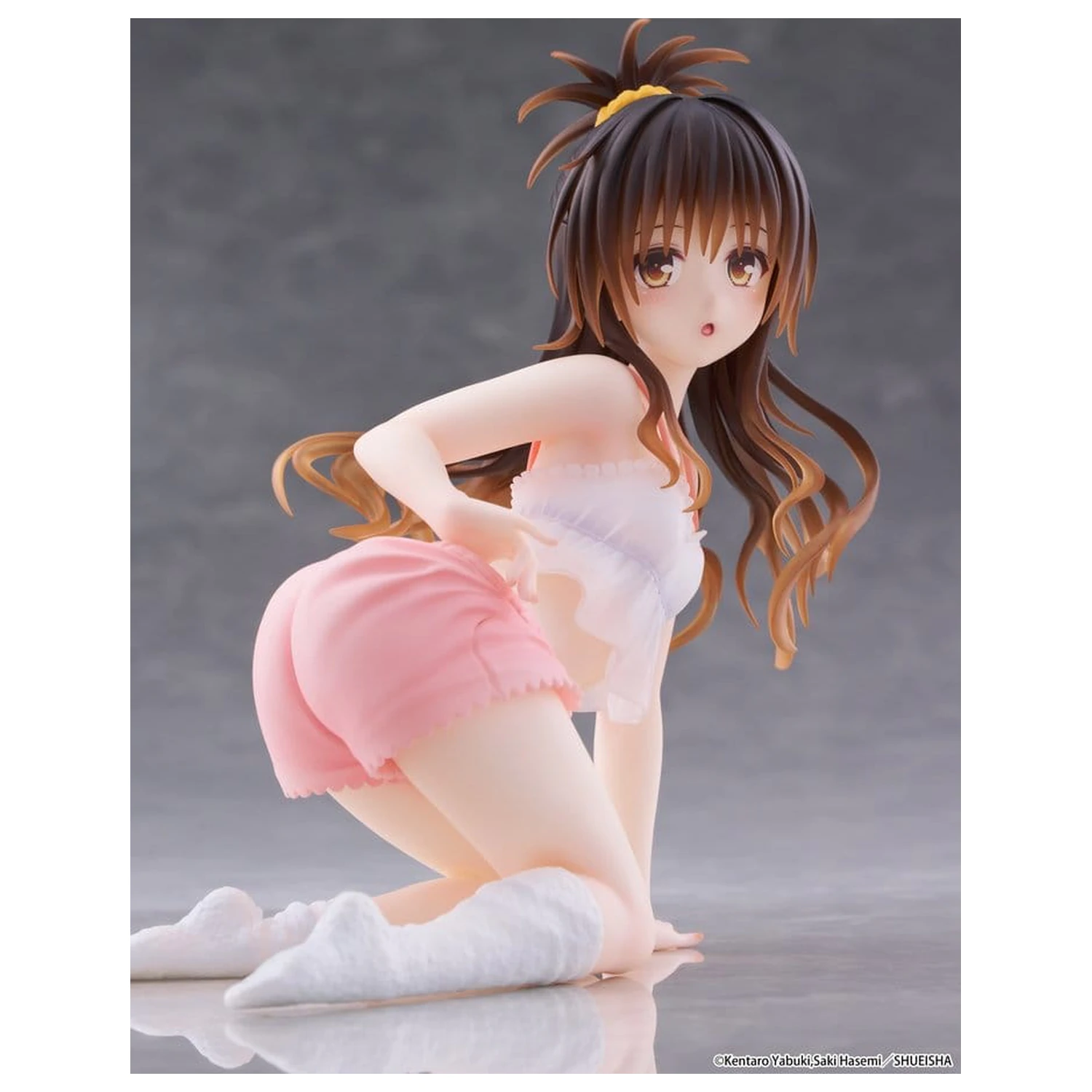 To Love-Ru Darkness Desktop Cute PVC Figure Mikan Yuki (Roomwear Ver.) 13 cm product photo