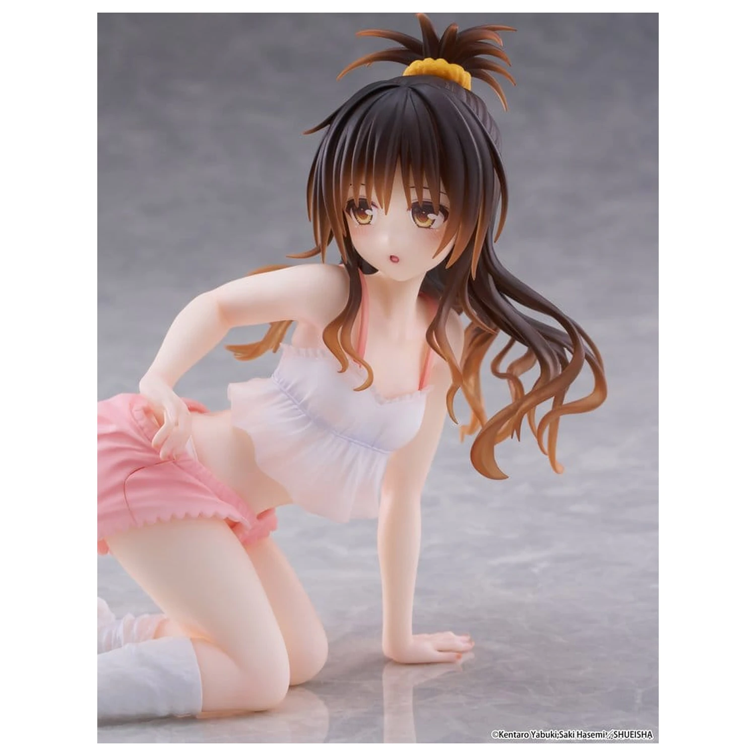 To Love-Ru Darkness Desktop Cute PVC Figure Mikan Yuki (Roomwear Ver.) 13 cm product photo