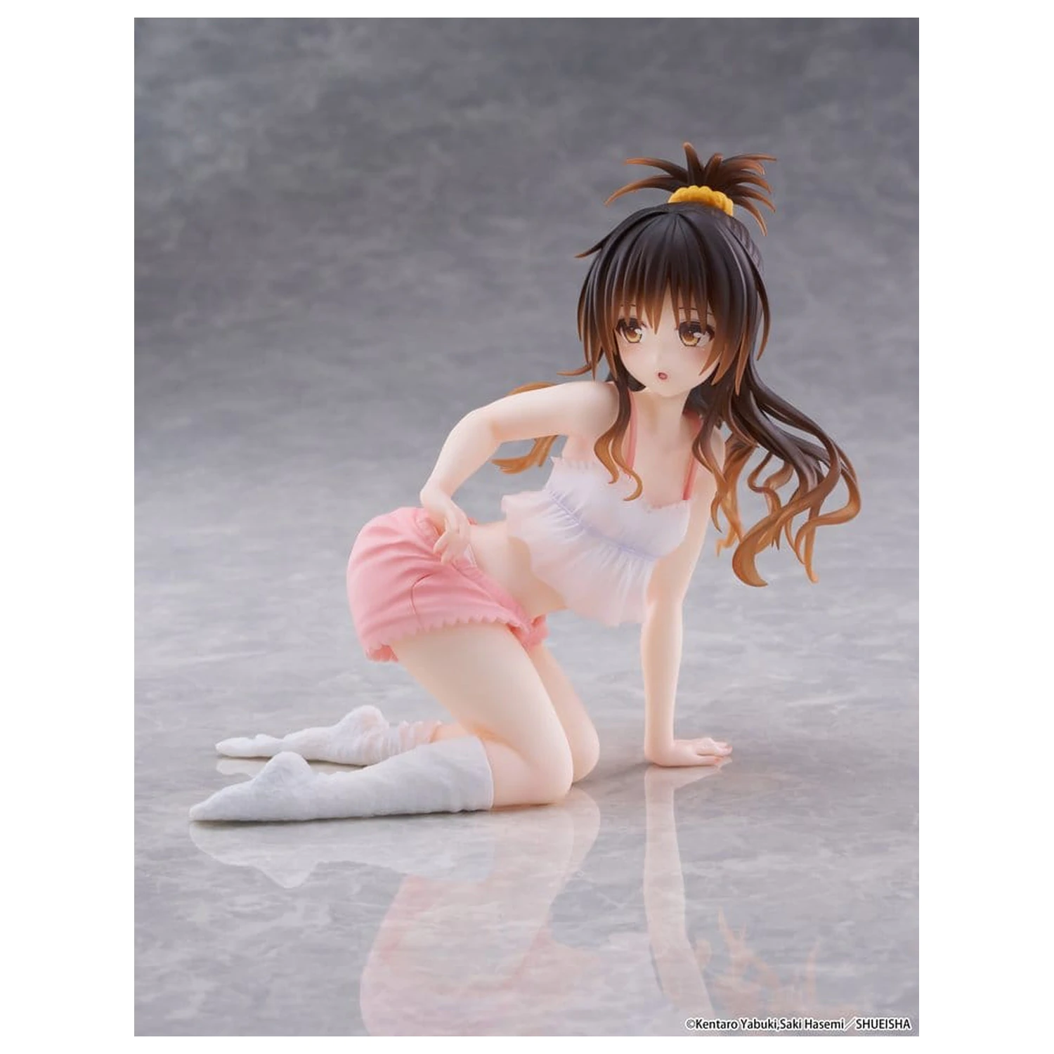 To Love-Ru Darkness Desktop Cute PVC Figure Mikan Yuki (Roomwear Ver.) 13 cm product photo