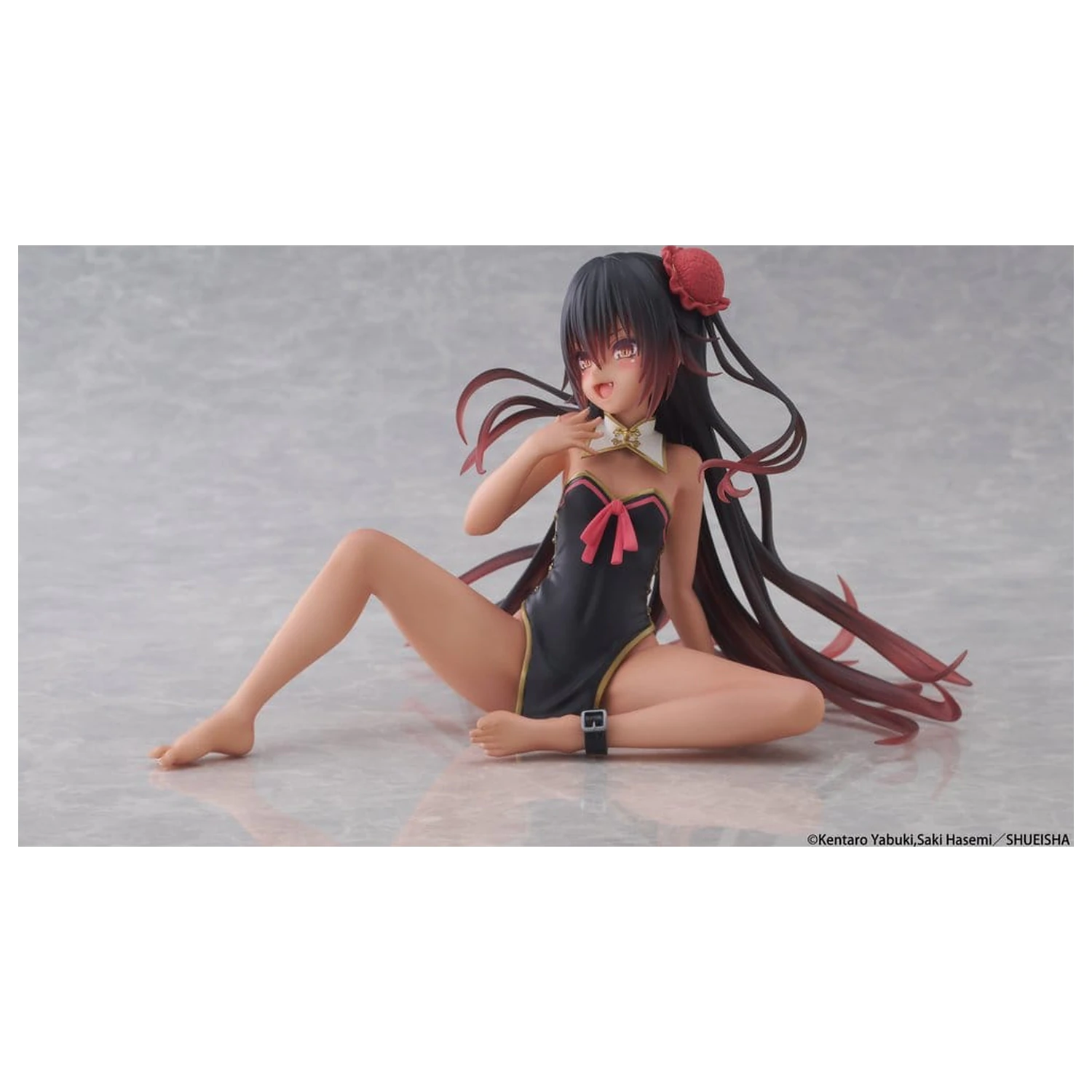 To Love-Ru Darkness Desktop Cute PVC Figure Nemesis (Chinese Dress Ver.) 13 cm product photo