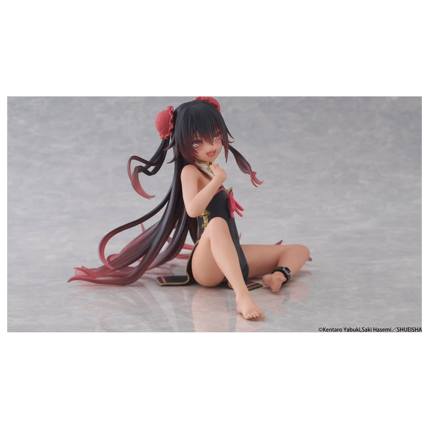 To Love-Ru Darkness Desktop Cute PVC Figure Nemesis (Chinese Dress Ver.) 13 cm product photo