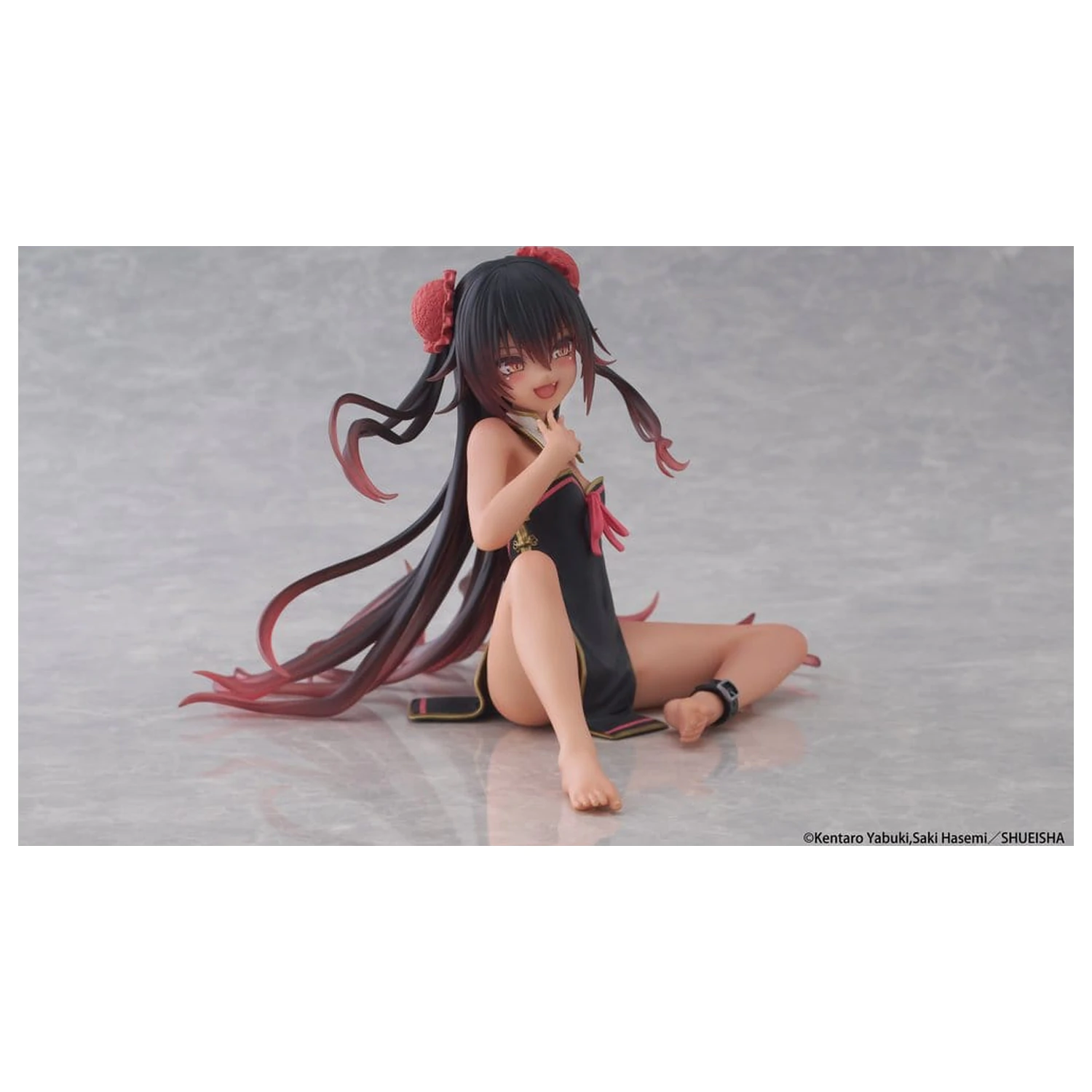 To Love-Ru Darkness Desktop Cute PVC Figure Nemesis (Chinese Dress Ver.) 13 cm product photo