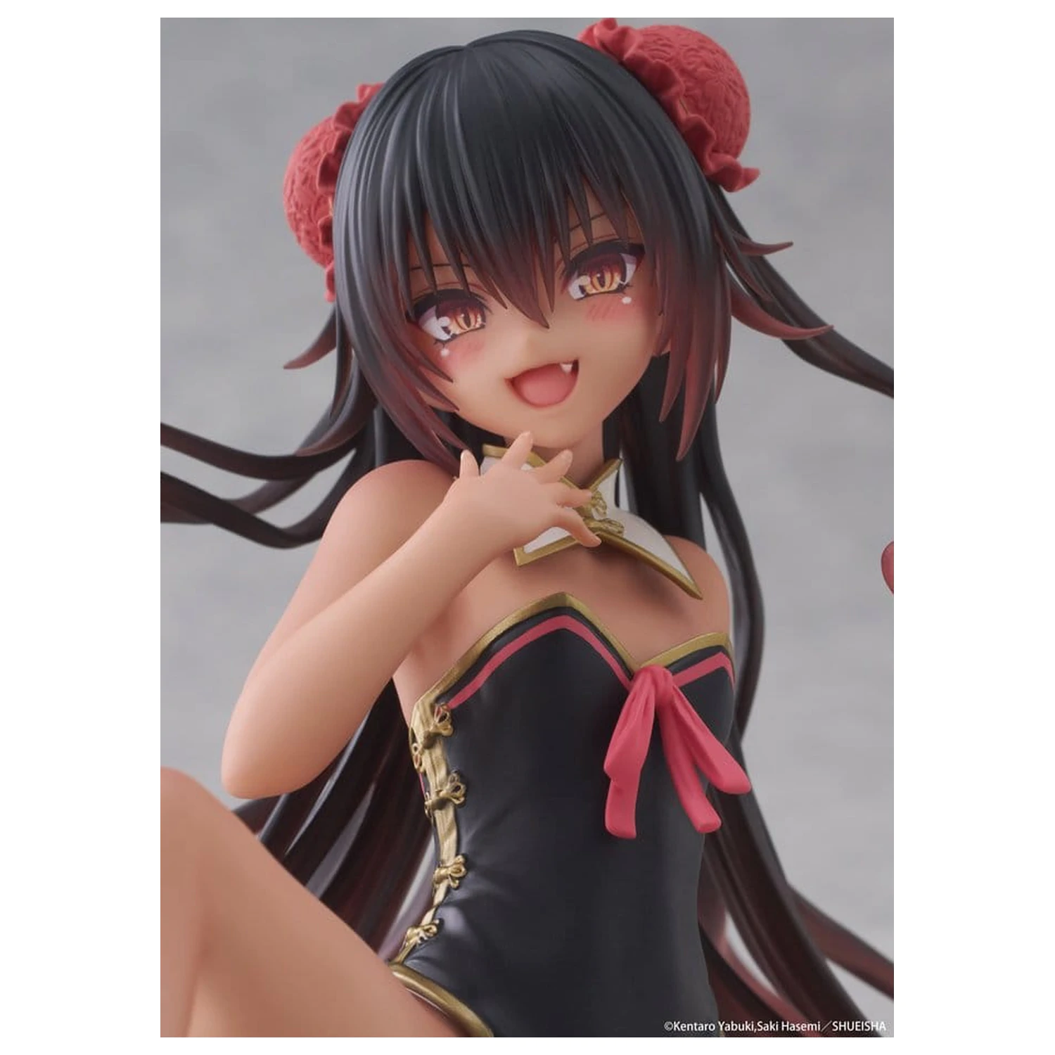 To Love-Ru Darkness Desktop Cute PVC Figure Nemesis (Chinese Dress Ver.) 13 cm product photo
