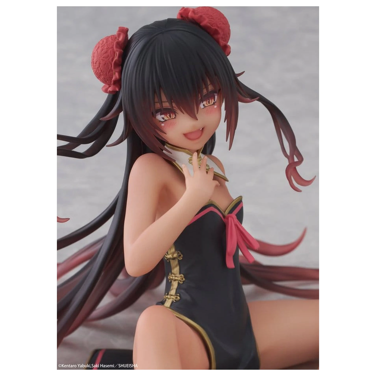 To Love-Ru Darkness Desktop Cute PVC Figure Nemesis (Chinese Dress Ver.) 13 cm product photo