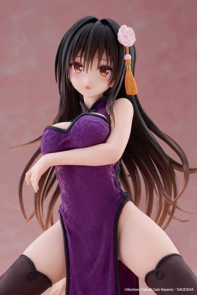 To Love Ru Darkness Desktop Cute PVC Statue Yui Kotegawa (Chinese Dress Ver.) 13 cm product photo