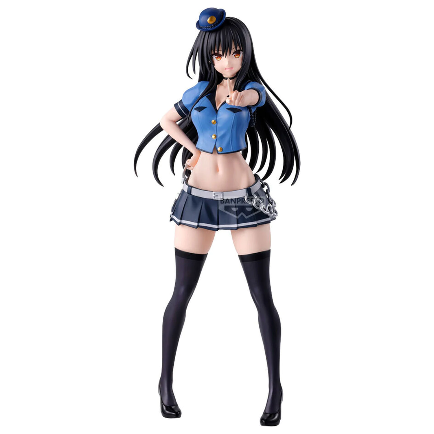 To Love Ru Darkness Glitter & Glamour Yui Kotegawa Police figure 23cm product photo