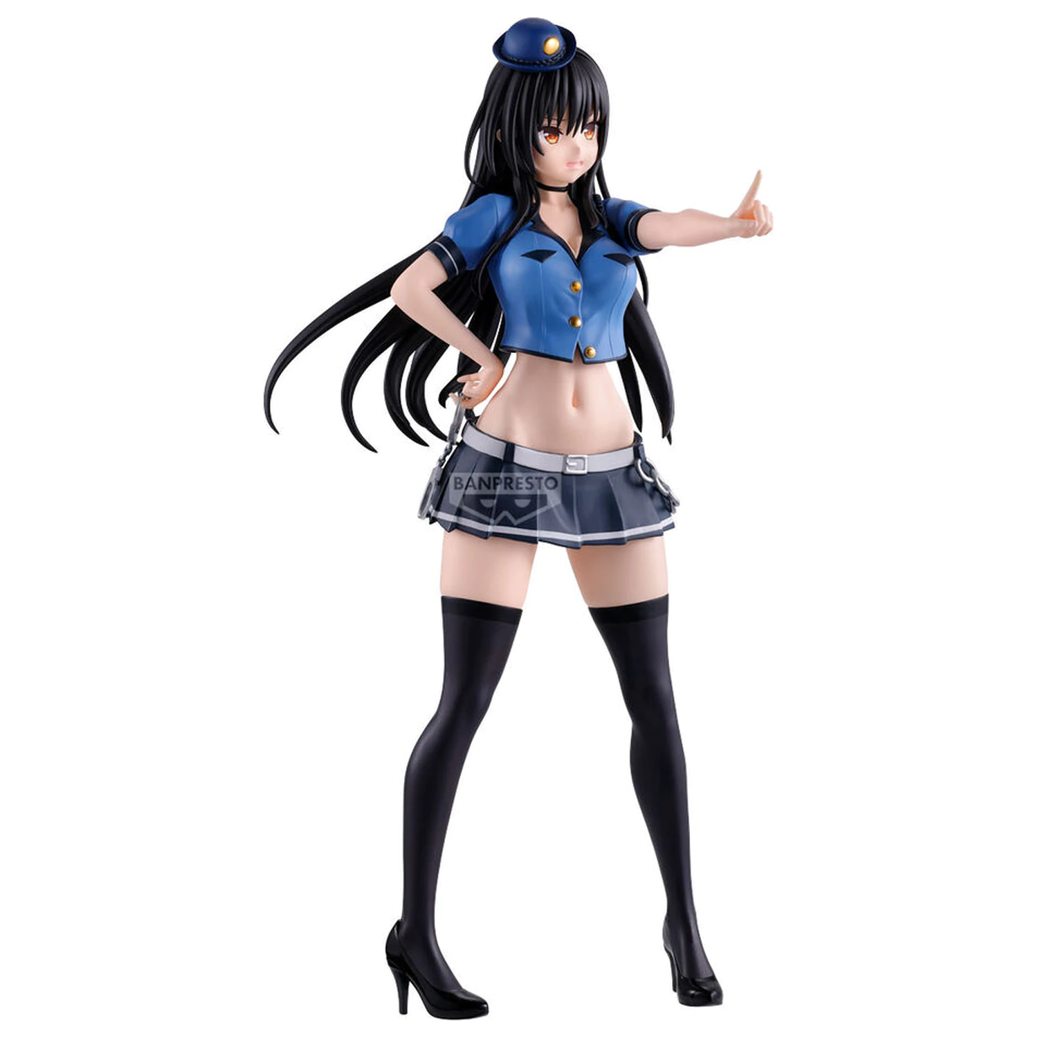 To Love Ru Darkness Glitter & Glamour Yui Kotegawa Police figure 23cm product photo