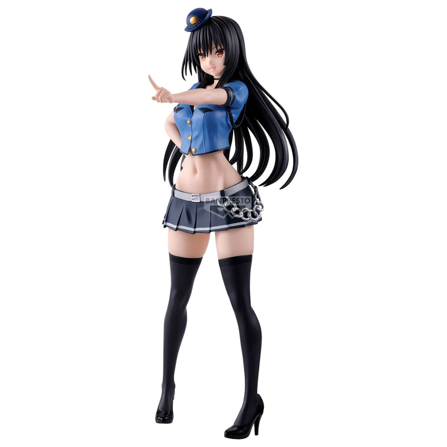 To Love Ru Darkness Glitter & Glamour Yui Kotegawa Police figure 23cm product photo