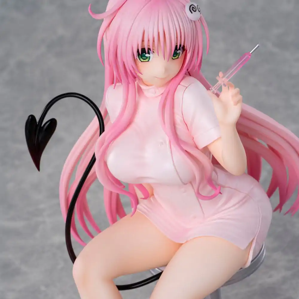 To Love-Ru Darkness Statue PVC Lara Satalin Deviluke Nurse Cos 26 cm termékfotó