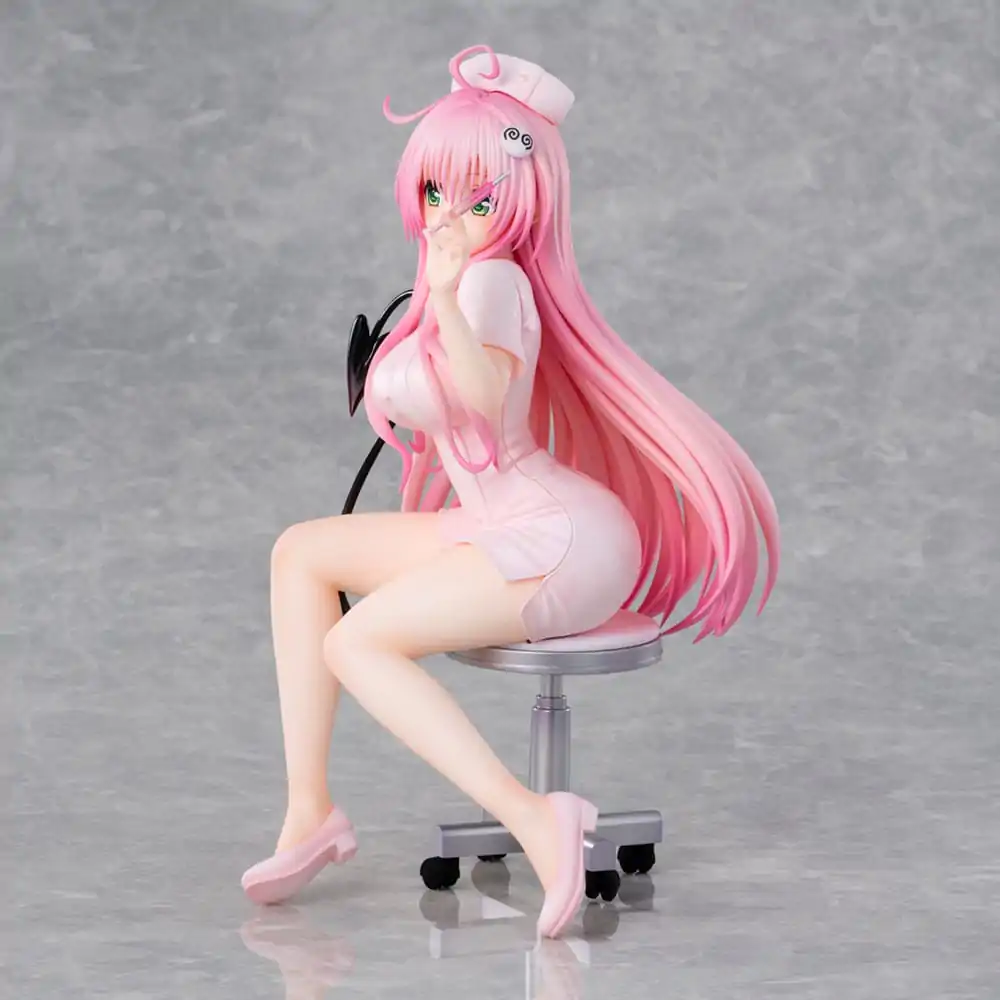 To Love-Ru Darkness Statue PVC Lara Satalin Deviluke Nurse Cos 26 cm termékfotó