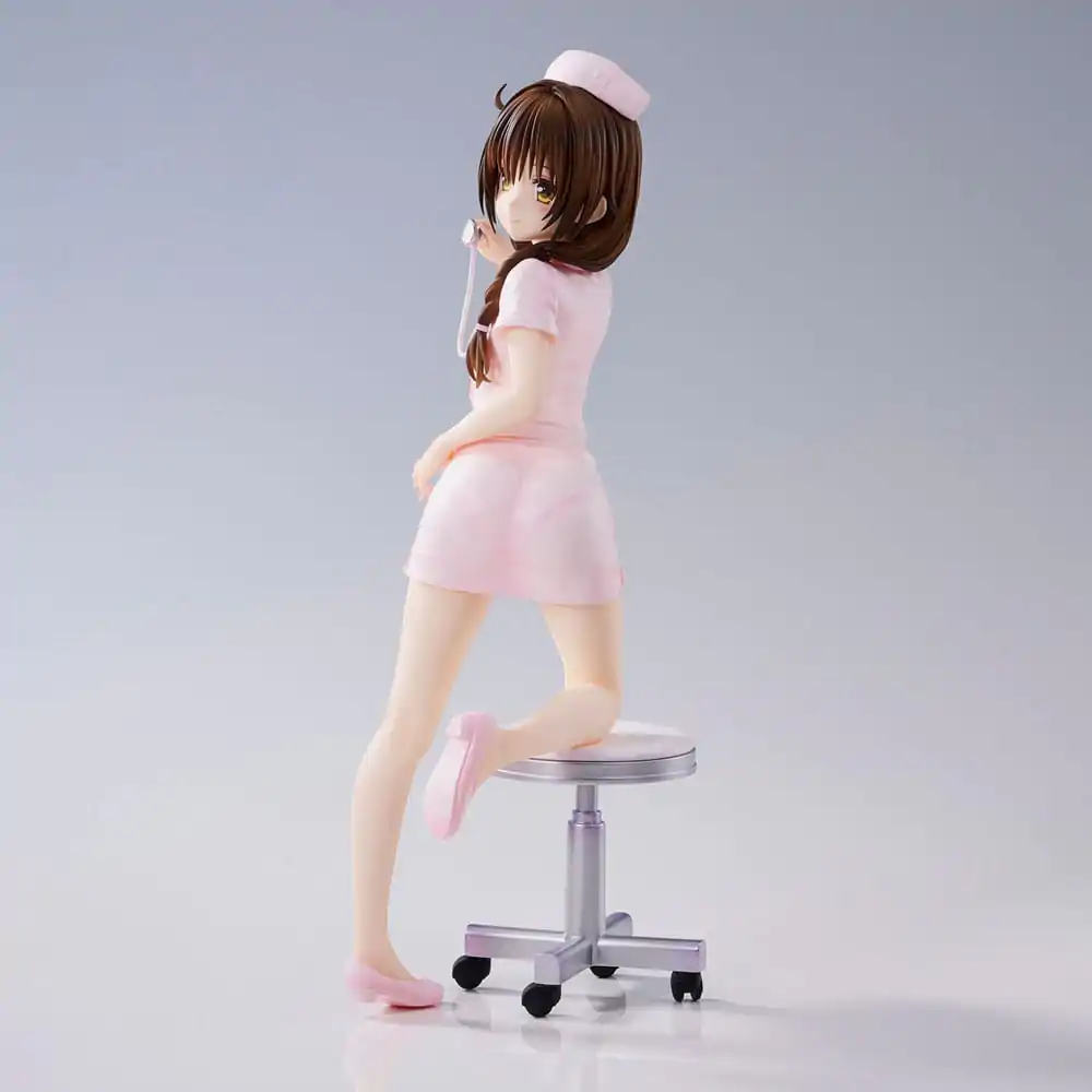 To Love-Ru Darkness Statue PVC Mikan Yuki Nurse Cos 25 cm termékfotó