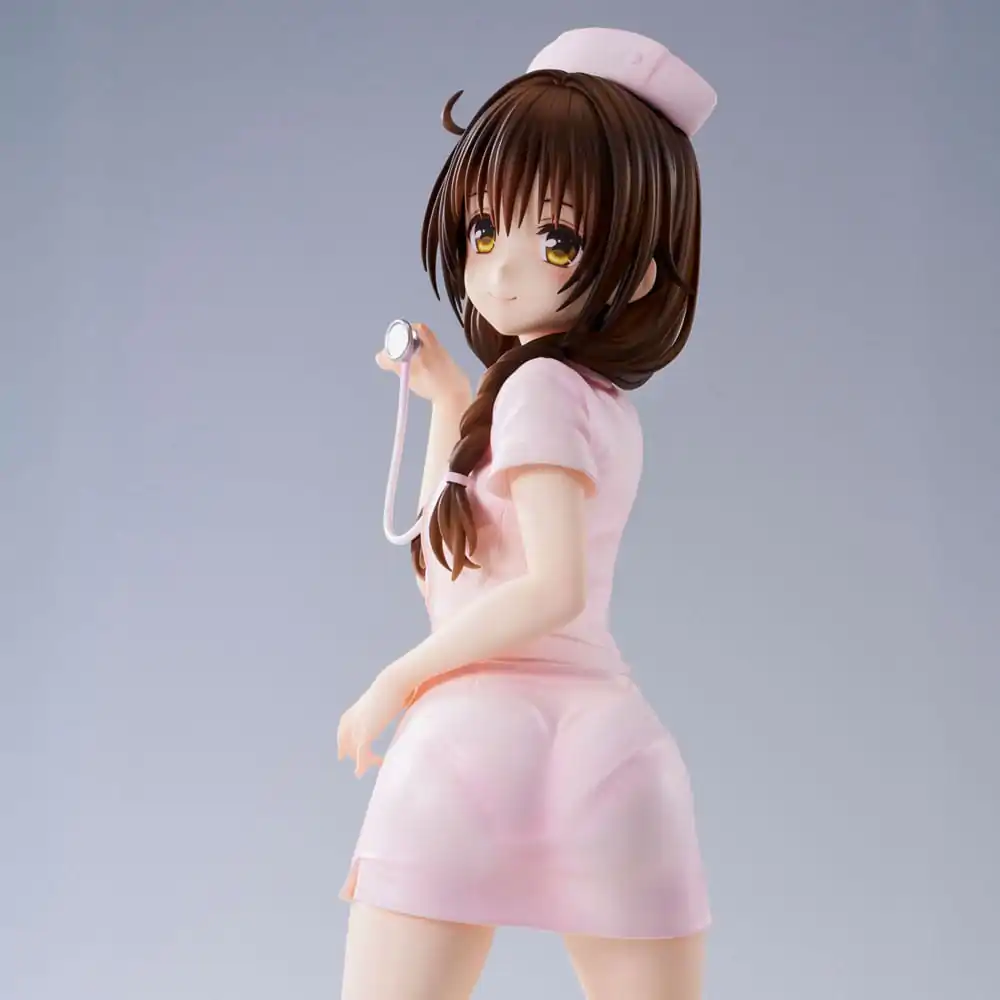 To Love-Ru Darkness Statue PVC Mikan Yuki Nurse Cos 25 cm termékfotó