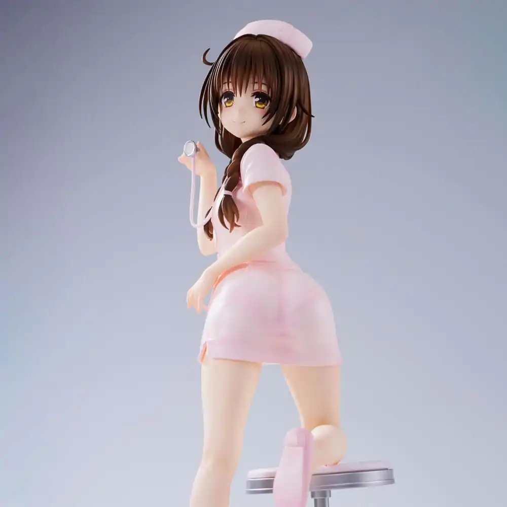 To Love-Ru Darkness Statue PVC Mikan Yuki Nurse Cos 25 cm termékfotó