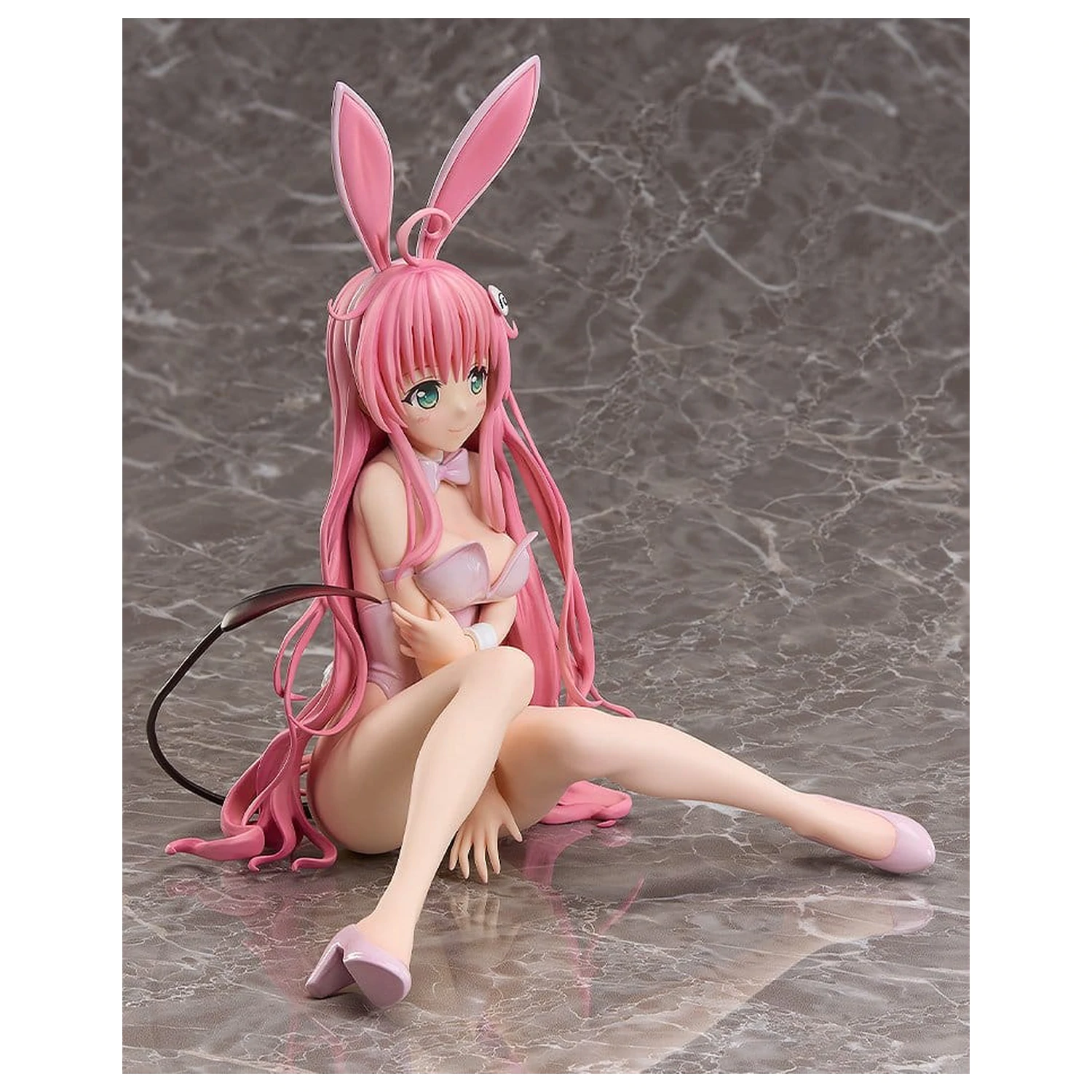 To Love-Ru Darkness PVC Figure 1/4 Lala Satalin Deviluke: Bare Leg Bunny Ver. 28 cm product photo