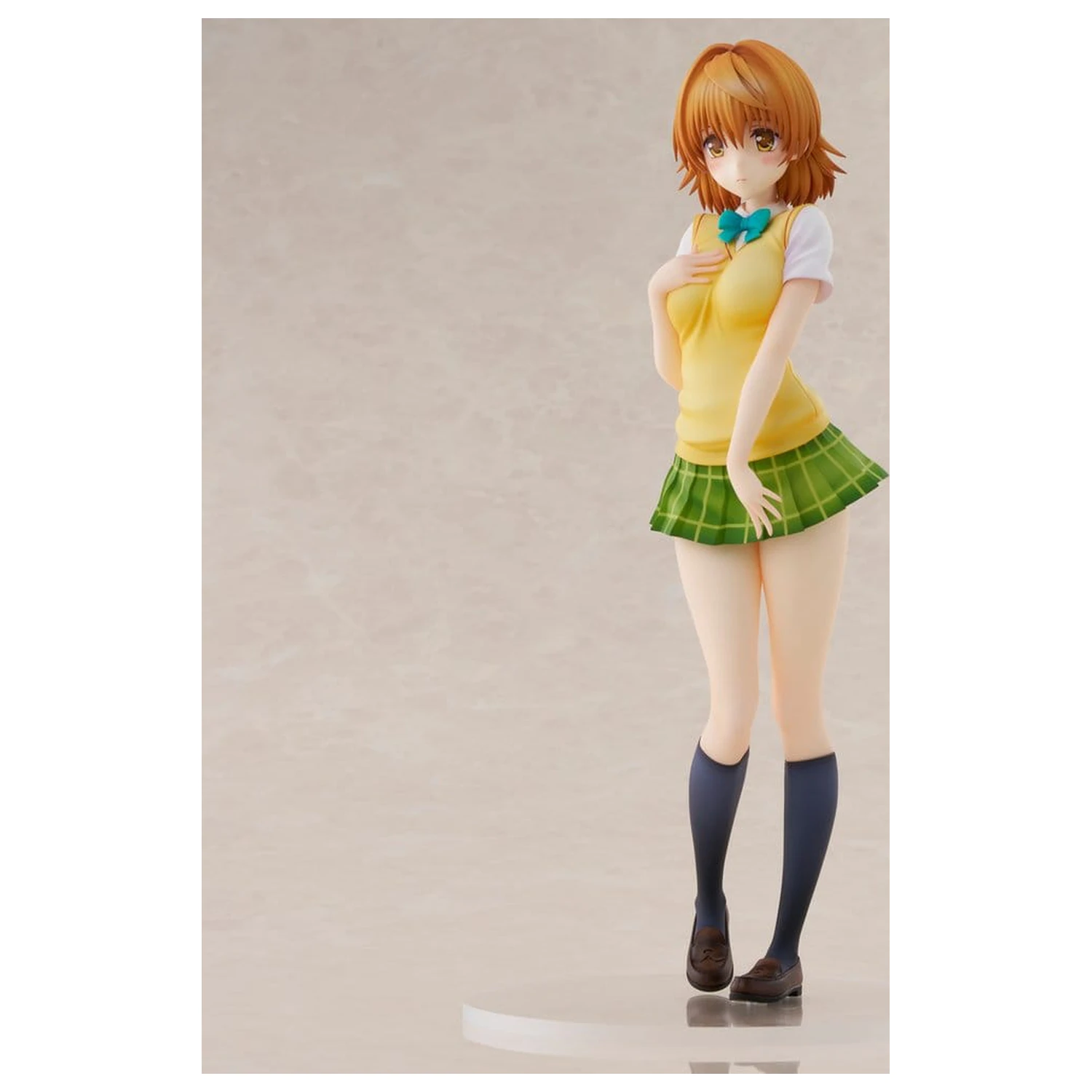 To Love-Ru Darkness School Uniform Series PVC Figure Riko Yuzaki 28 cm product photo