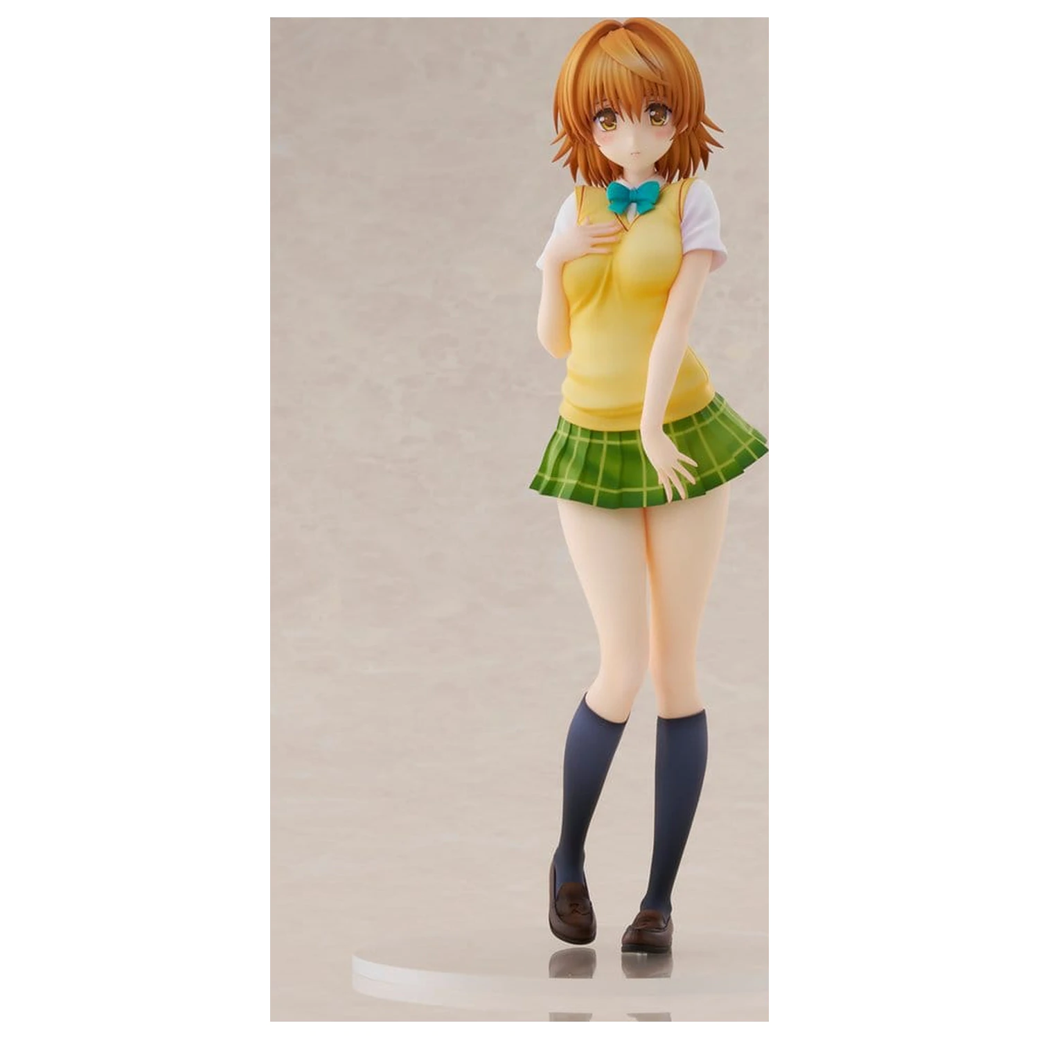 To Love-Ru Darkness School Uniform Series PVC Figure Riko Yuzaki 28 cm product photo