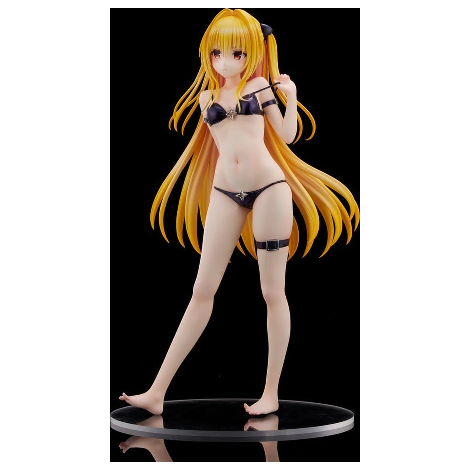 To Love Ru Darkness Swimsuit Series PVC Figure 1/4 Golden Darkness 39 cm product photo