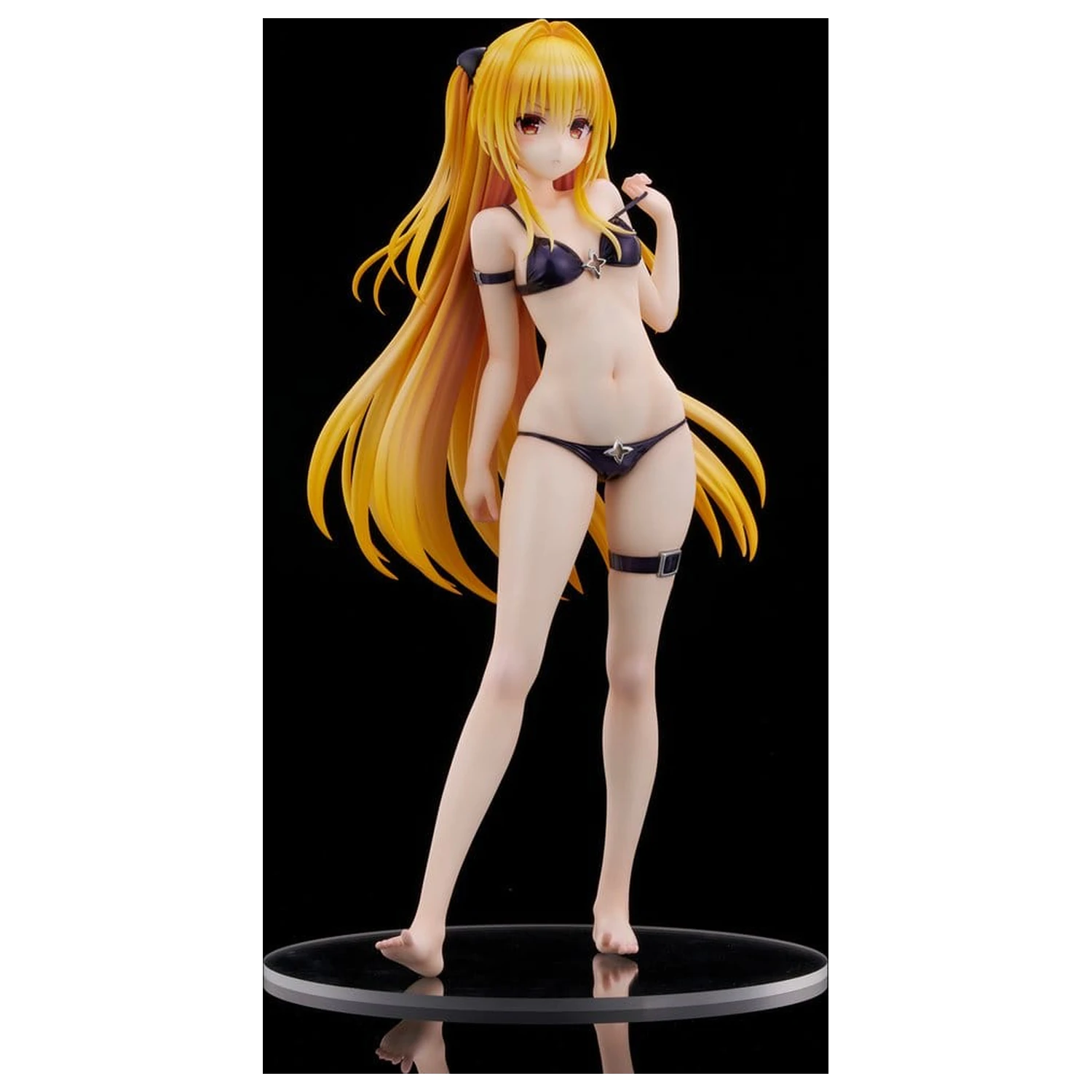 To Love Ru Darkness Swimsuit Series PVC Figure 1/4 Golden Darkness 39 cm product photo
