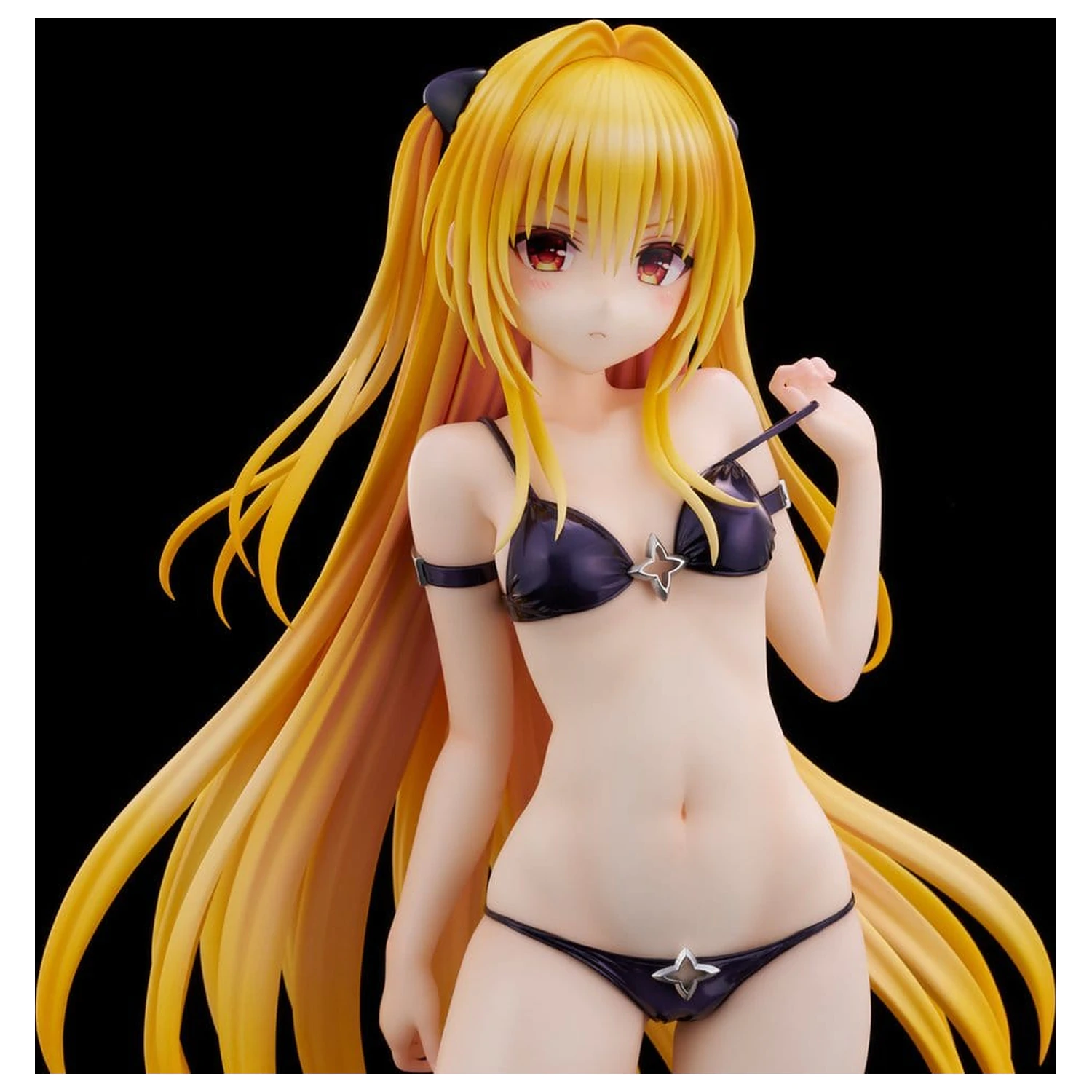 To Love Ru Darkness Swimsuit Series PVC Figure 1/4 Golden Darkness 39 cm product photo