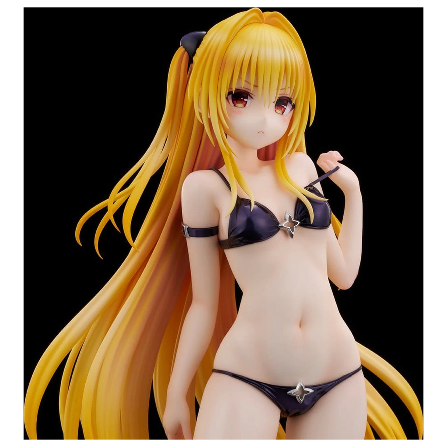 To Love Ru Darkness Swimsuit Series PVC Figure 1/4 Golden Darkness 39 cm product photo