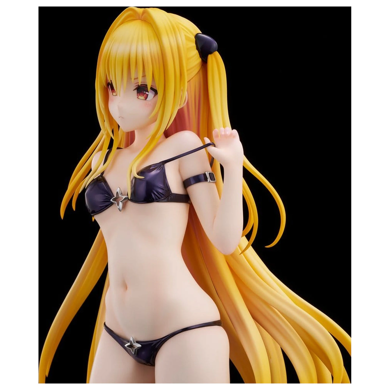 To Love Ru Darkness Swimsuit Series PVC Figure 1/4 Golden Darkness 39 cm product photo