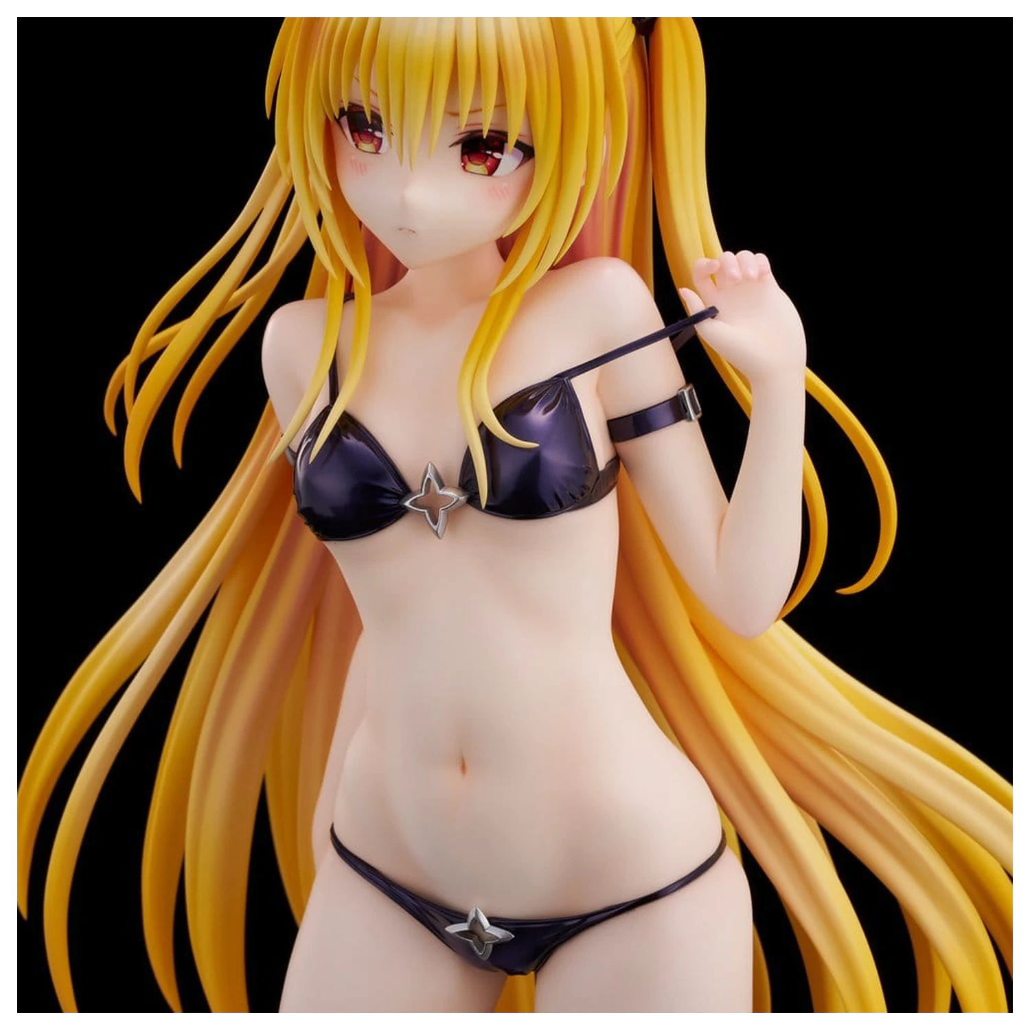 To Love Ru Darkness Swimsuit Series PVC Figure 1/4 Golden Darkness 39 cm product photo