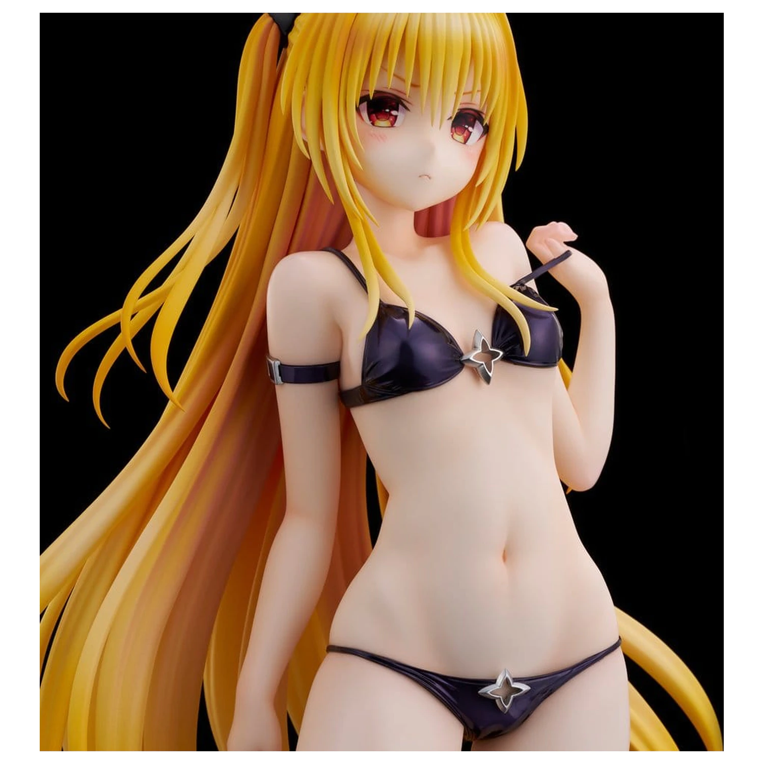To Love Ru Darkness Swimsuit Series PVC Figure 1/4 Golden Darkness 39 cm product photo