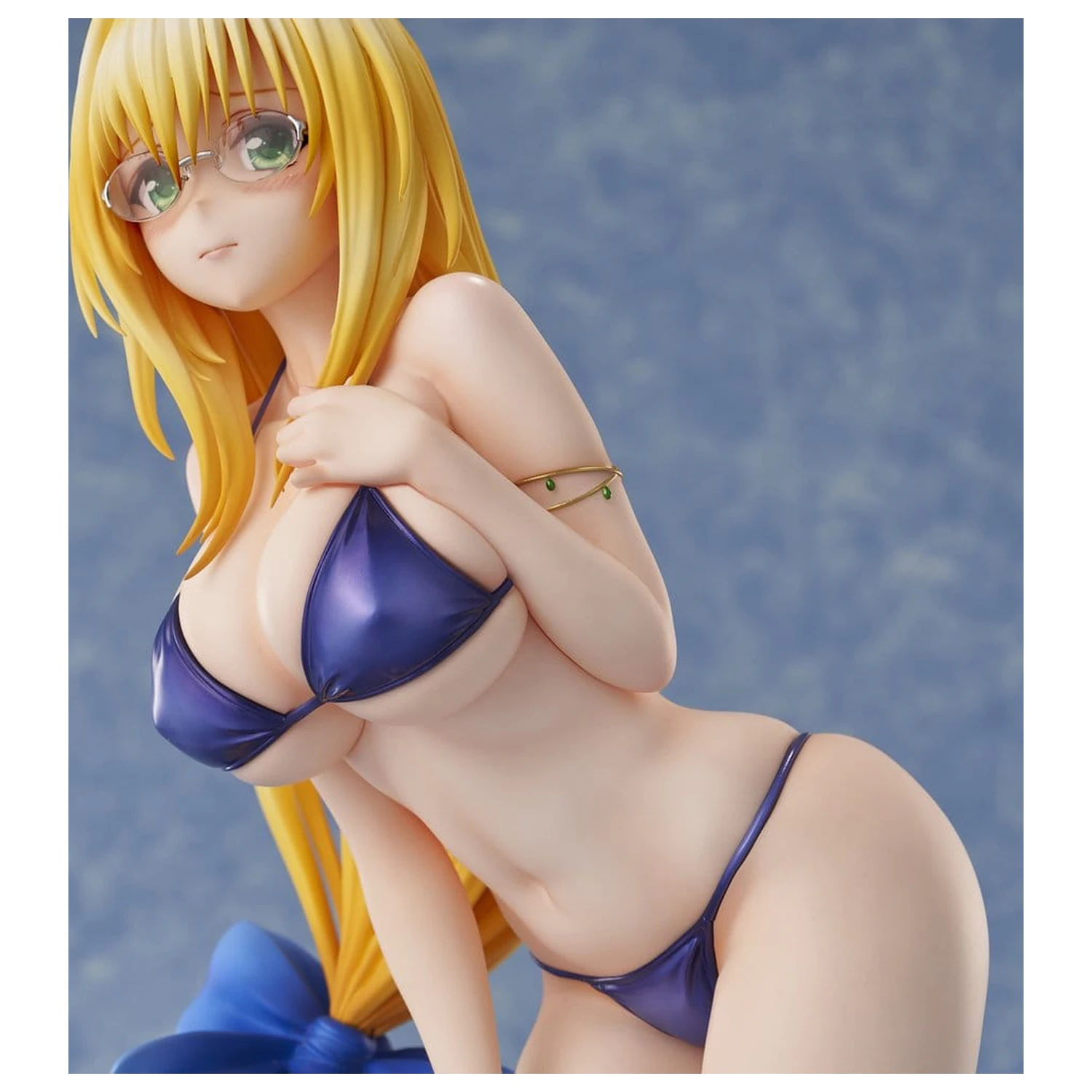 To LOVE-Ru Darkness Swimsuit Series PVC Figure 1/4 Tearju Lunatique Reissue 36 cm product photo