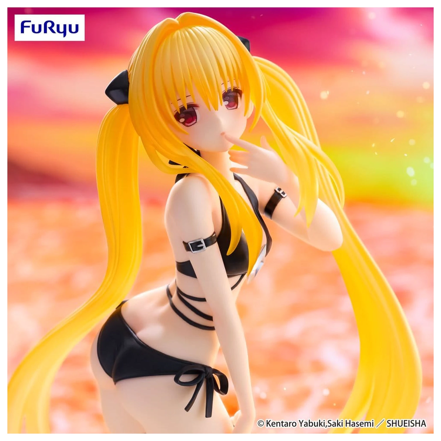 To Love Ru Darkness Trio-Try-iT PVC Figure Konjiki no Yami 19 cm product photo