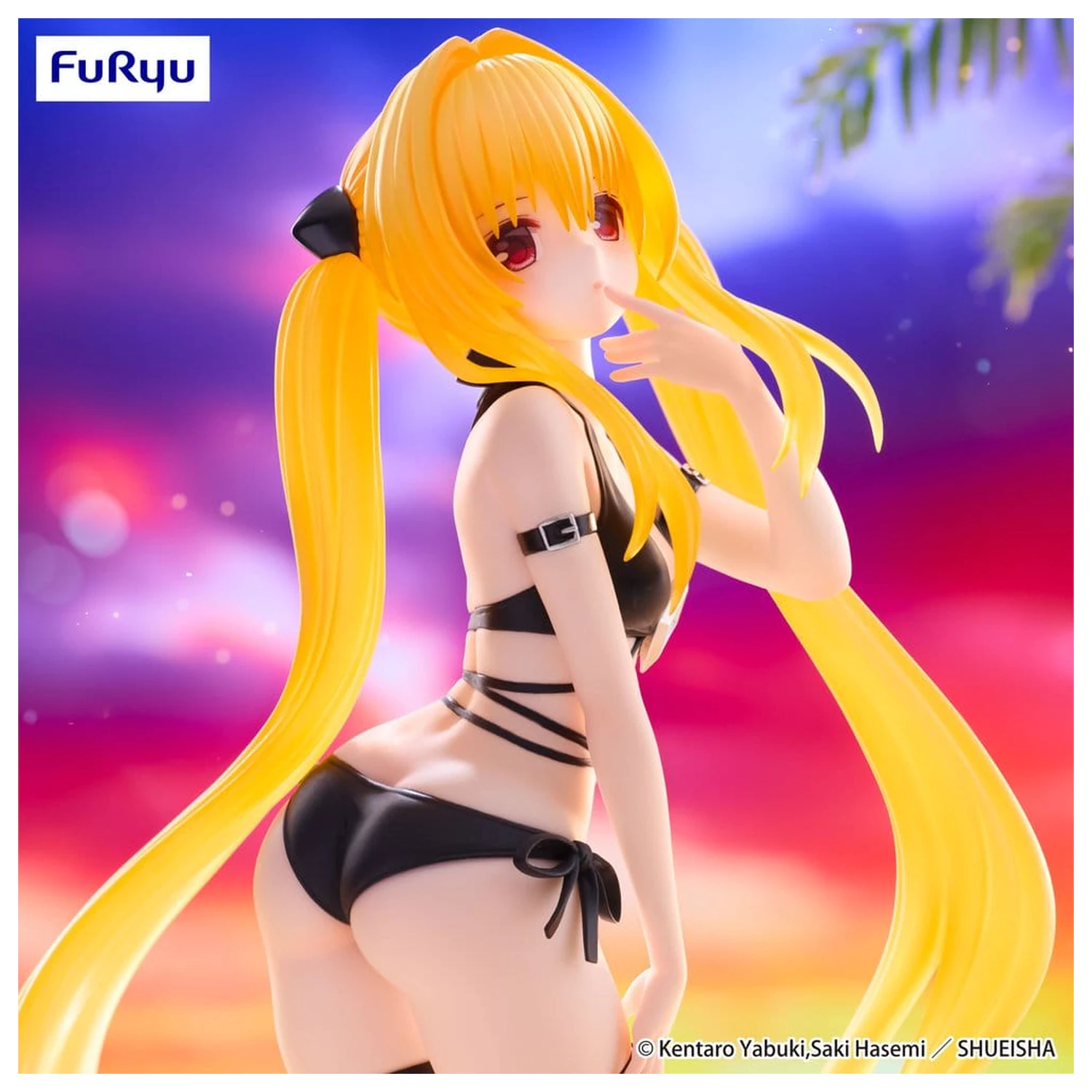To Love Ru Darkness Trio-Try-iT PVC Figure Konjiki no Yami 19 cm product photo