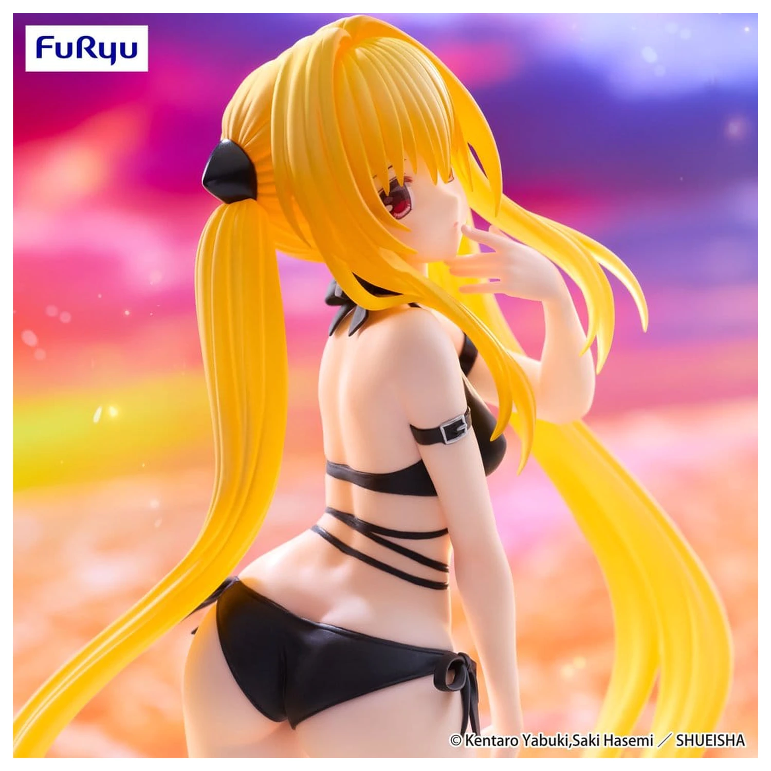 To Love Ru Darkness Trio-Try-iT PVC Figure Konjiki no Yami 19 cm product photo