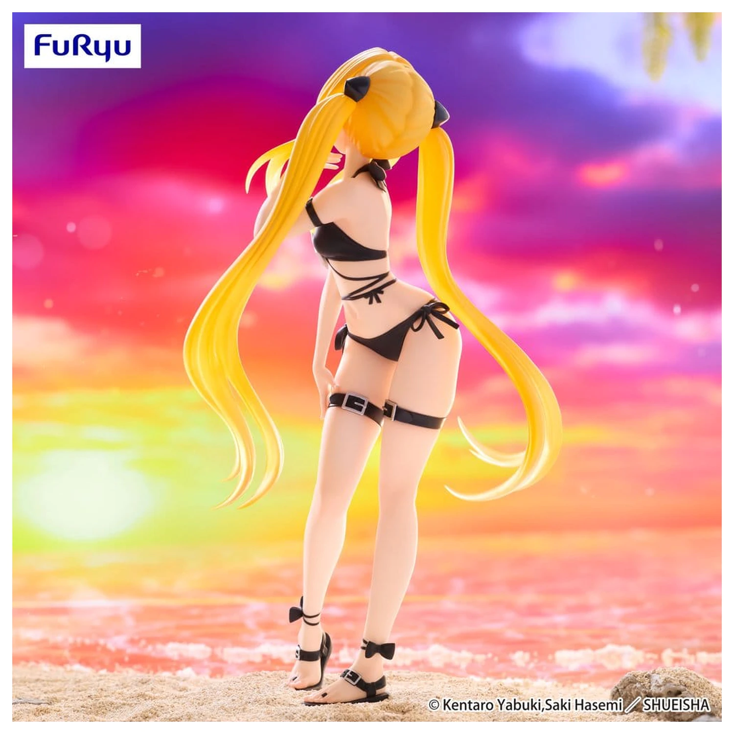 To Love Ru Darkness Trio-Try-iT PVC Figure Konjiki no Yami 19 cm product photo