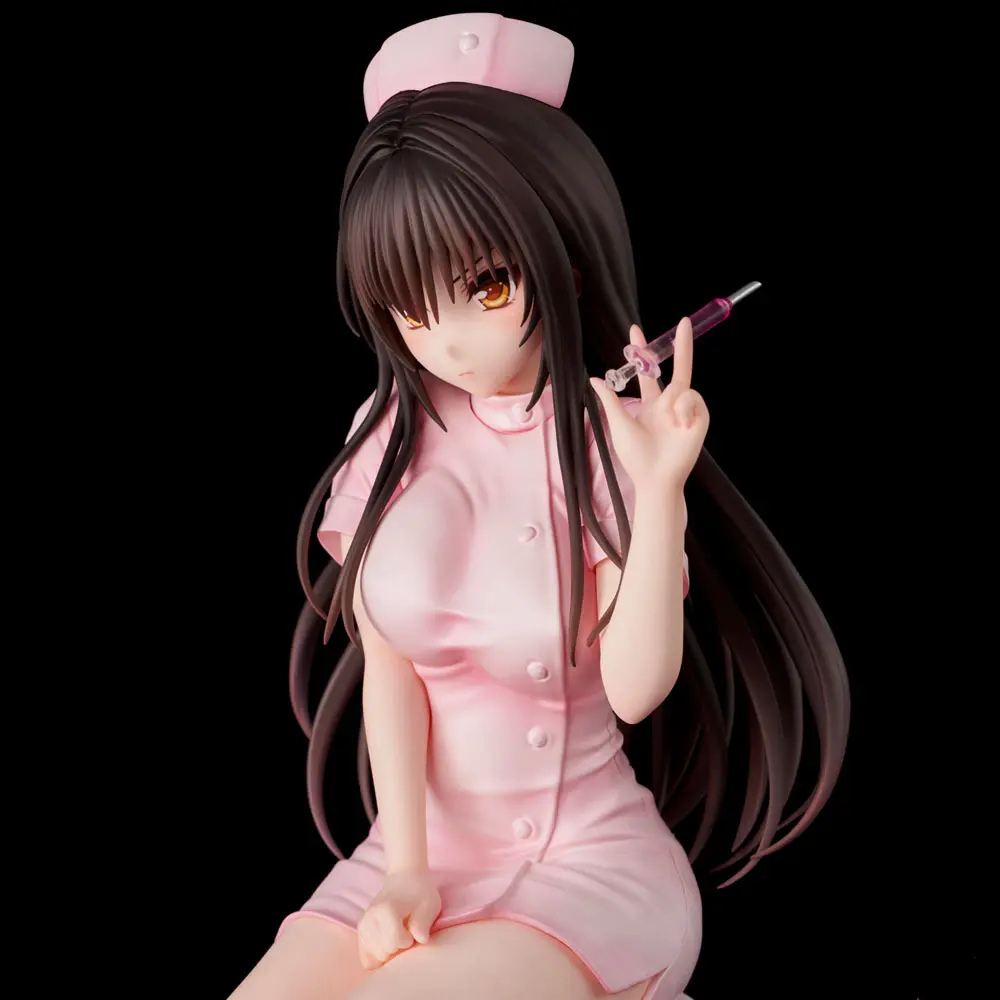 To Love-Ru Darkness Statue PVC Yui Kotegawa Nurse Cos 22 cm termékfotó