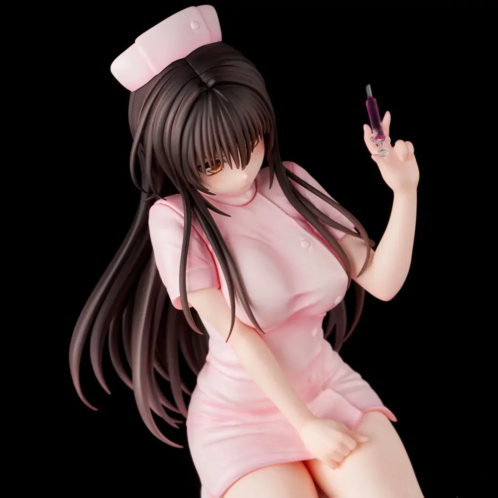 To Love-Ru Darkness Statue PVC Yui Kotegawa Nurse Cos 22 cm termékfotó