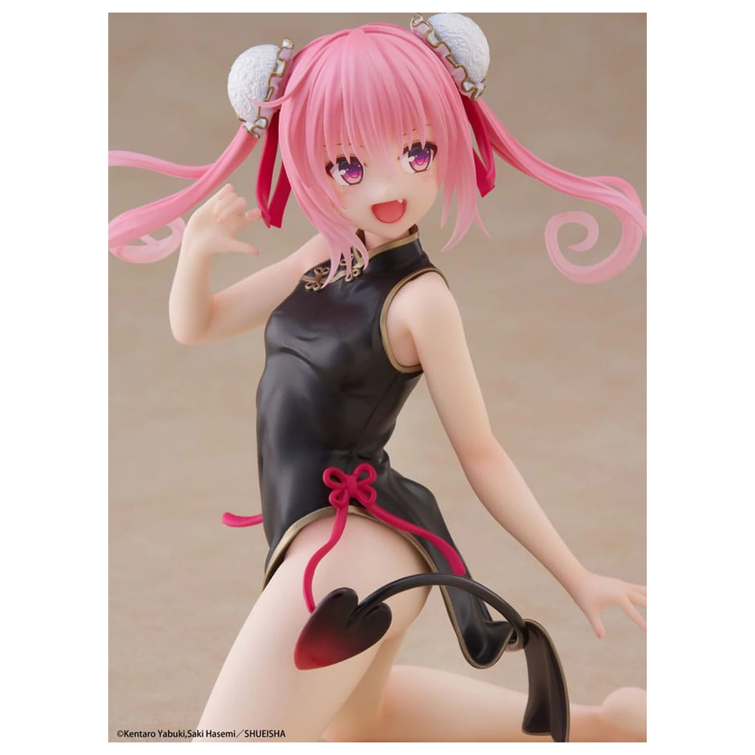 To Love-Ru PVC Statue Desktop Cute Figure Nana (China Dress Ver.) 13 cm            product photo