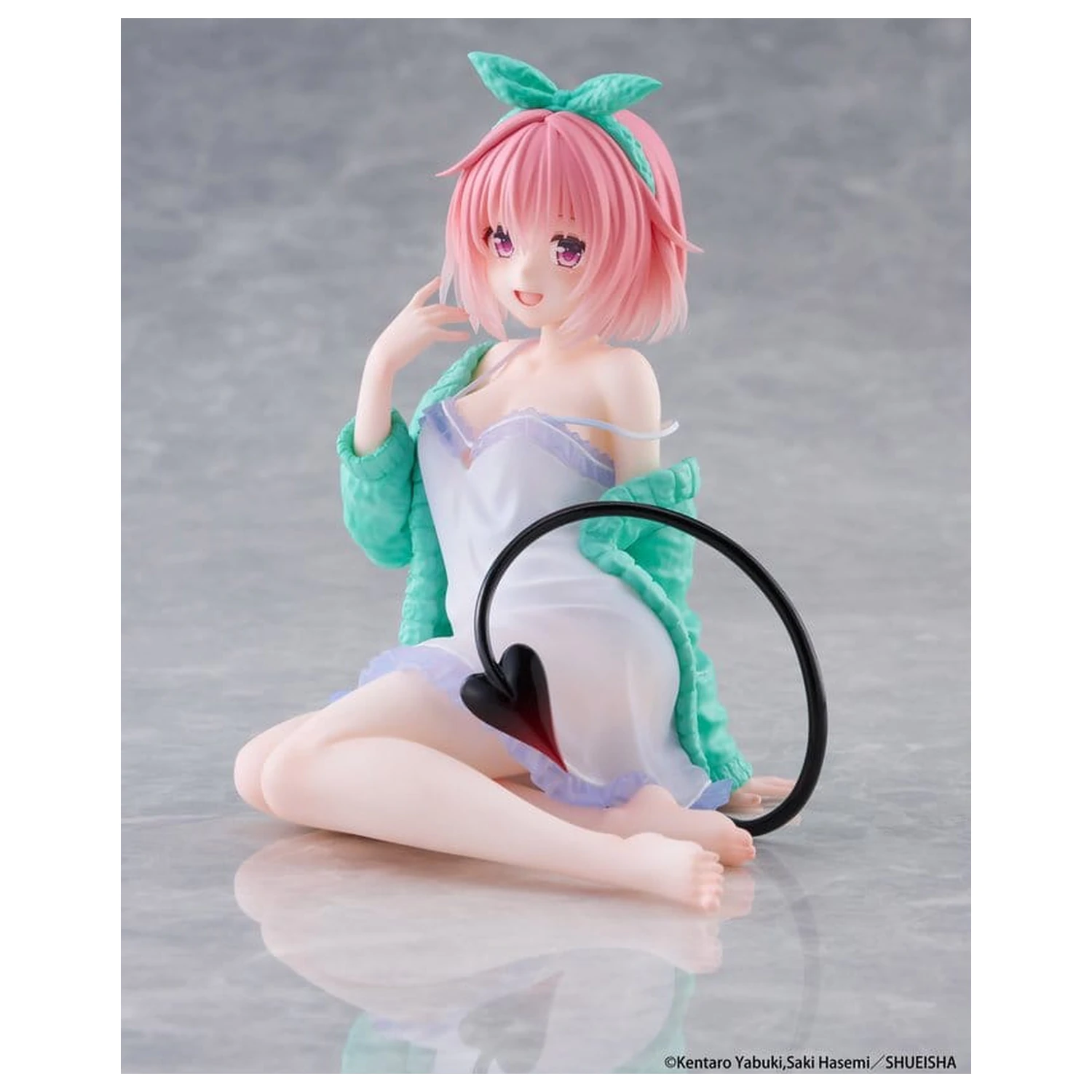 To Love-Ru Desktop Cute PVC Figure Momo (Roomwear Ver.) 13 cm product photo