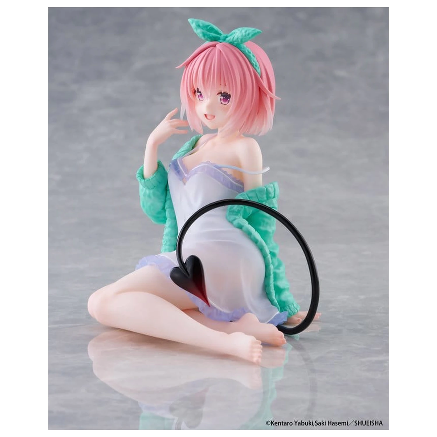 To Love-Ru Desktop Cute PVC Figure Momo (Roomwear Ver.) 13 cm product photo