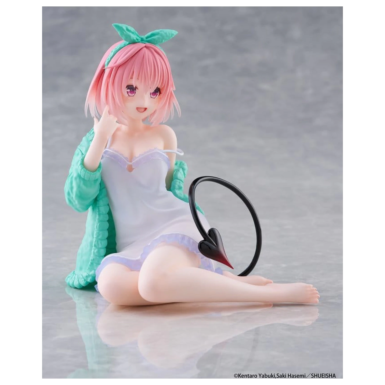 To Love-Ru Desktop Cute PVC Figure Momo (Roomwear Ver.) 13 cm product photo