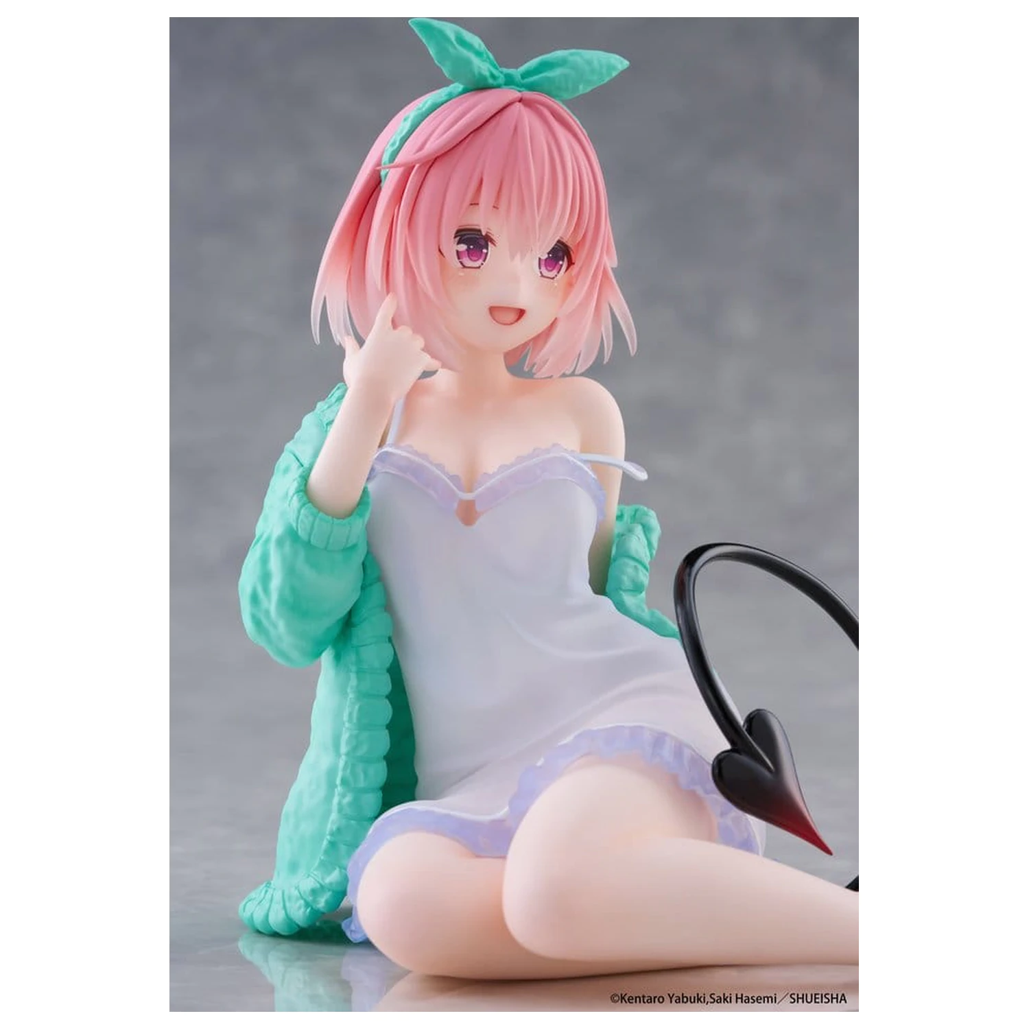 To Love-Ru Desktop Cute PVC Figure Momo (Roomwear Ver.) 13 cm product photo