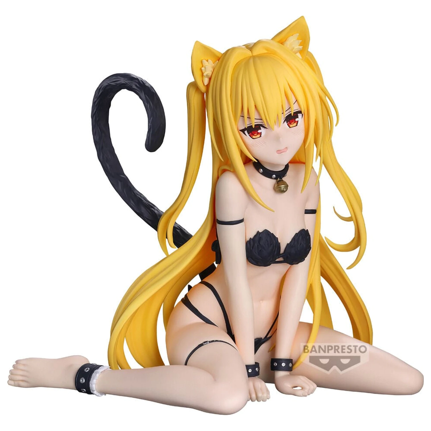 To Loveru Darkness Konjiki no Yami Sitting Nyarls Collection figure 13cm product photo